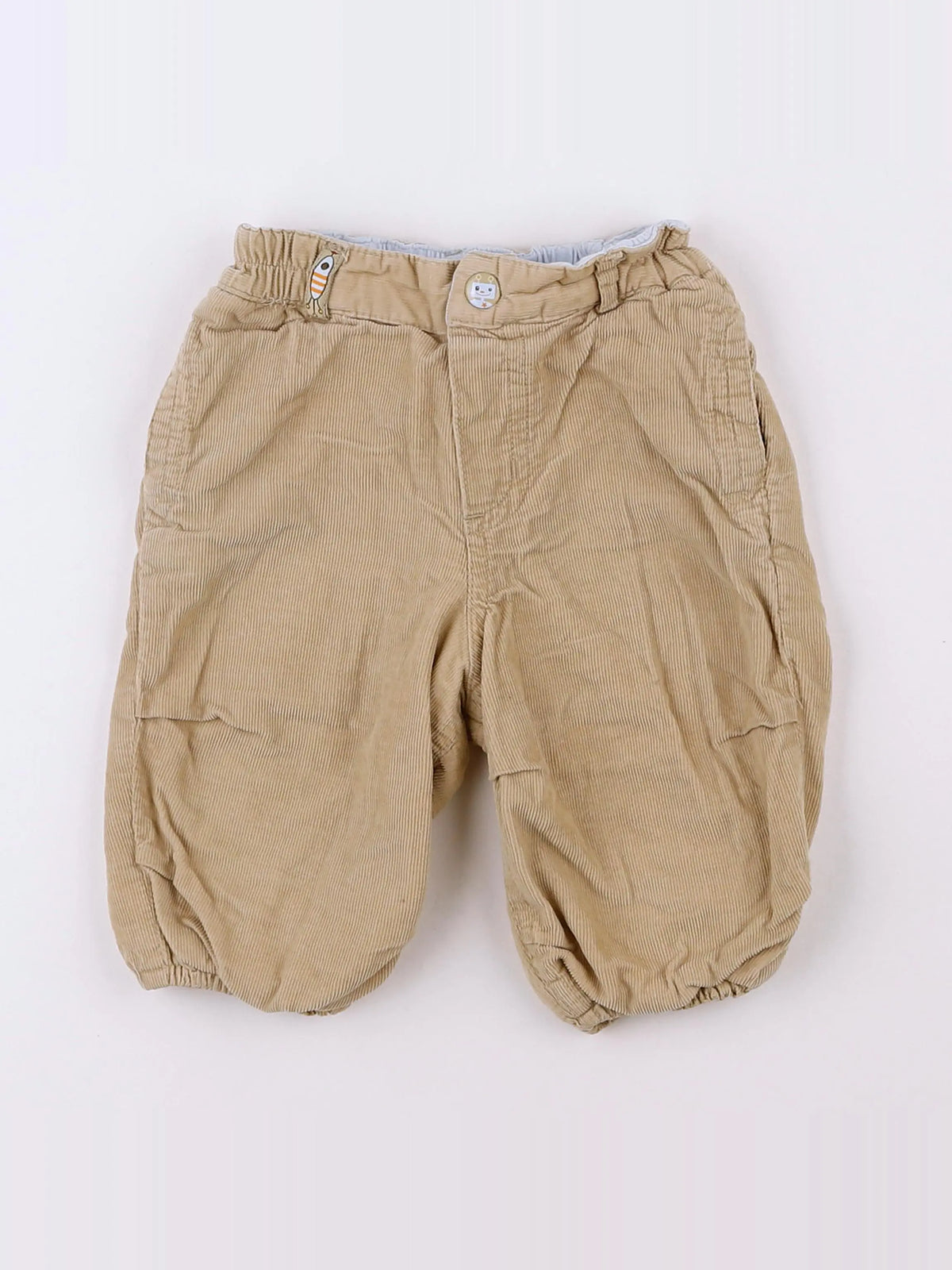 H&M - pantalon beige - 3 mois