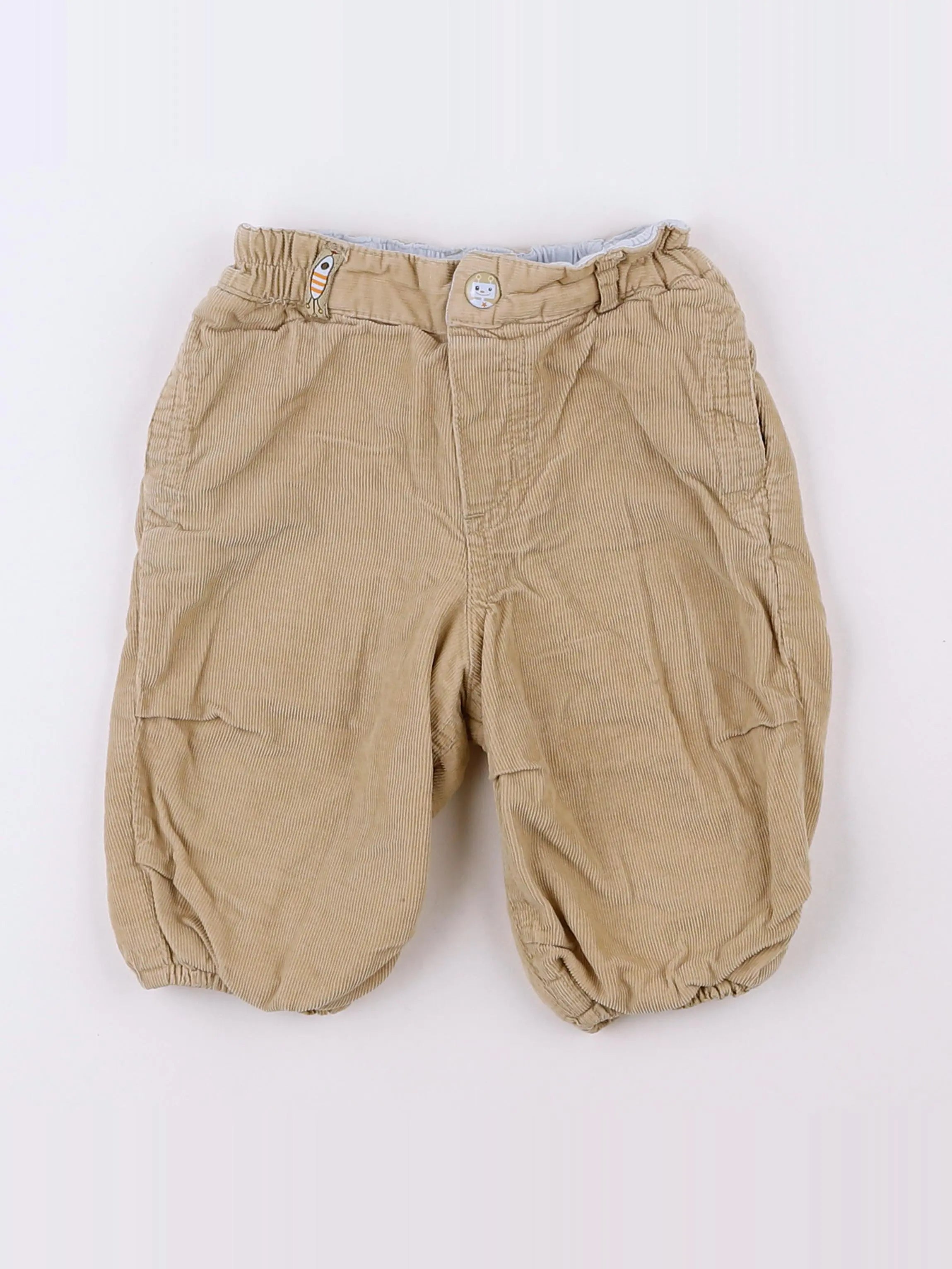 H&M - pantalon beige - 3 mois