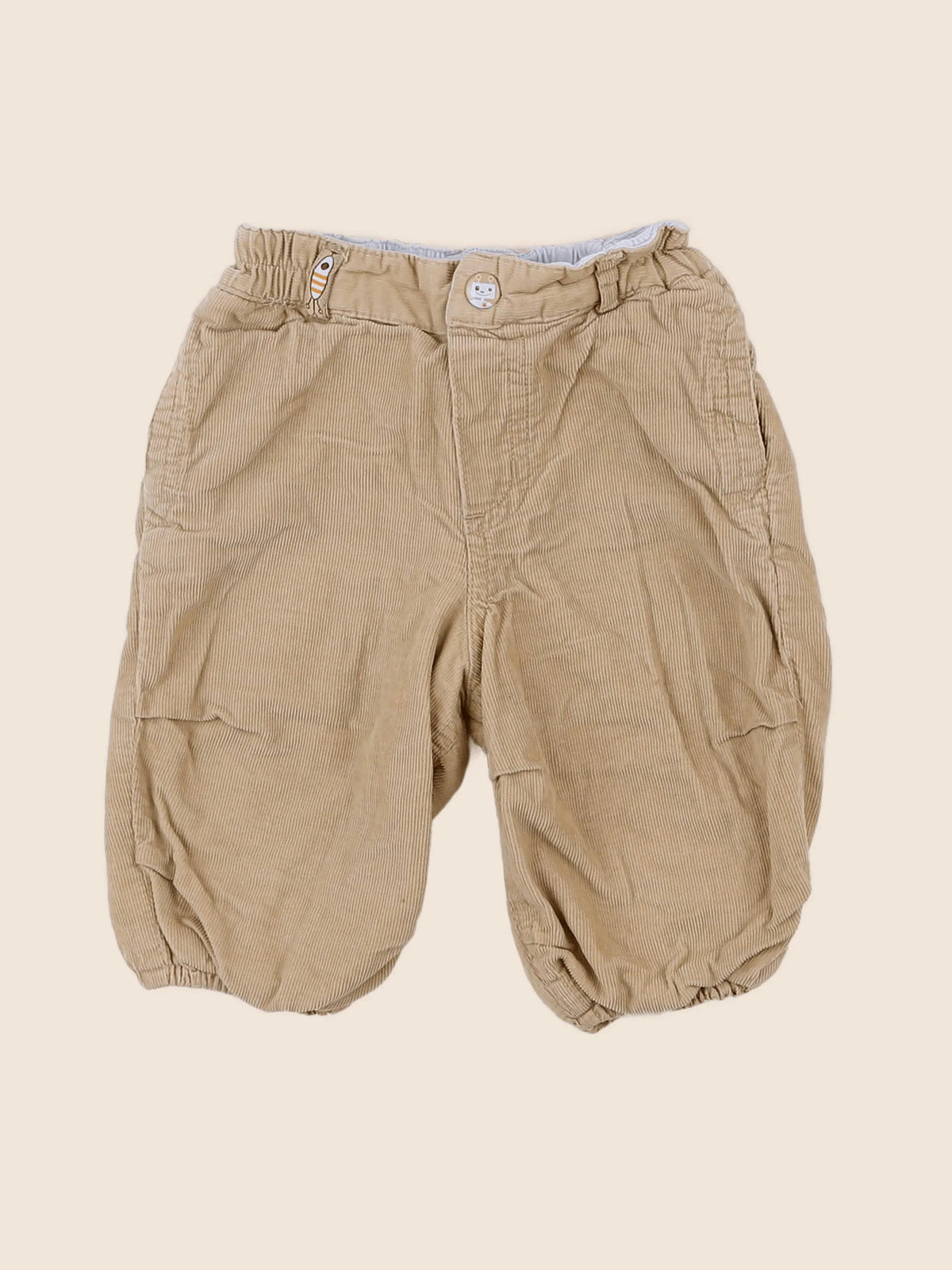 H&M - pantalon beige - 3 mois