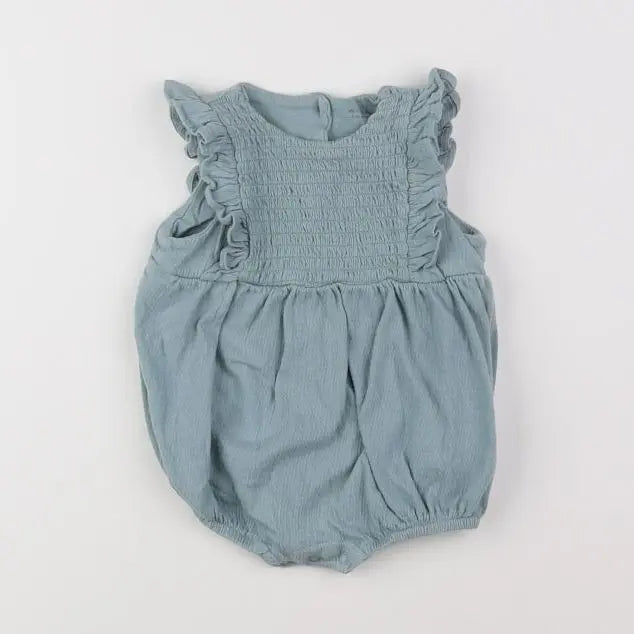 Vertbaudet - combinaison bleu - 3 mois