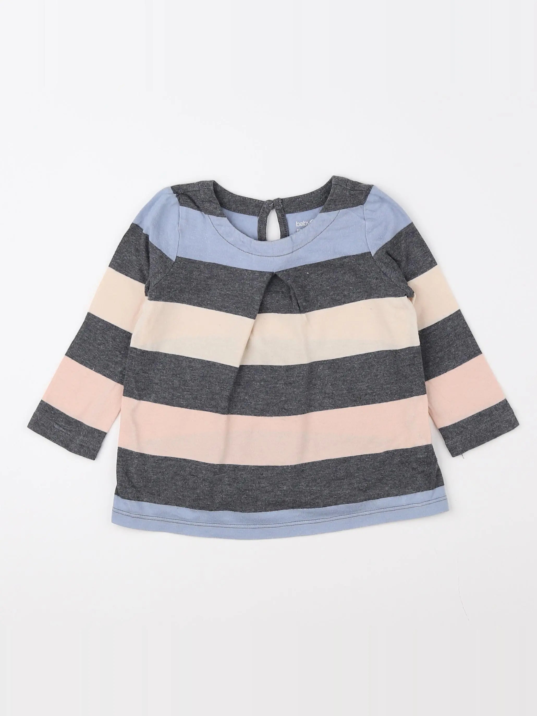 GAP - tee-shirt gris - 12/18 mois