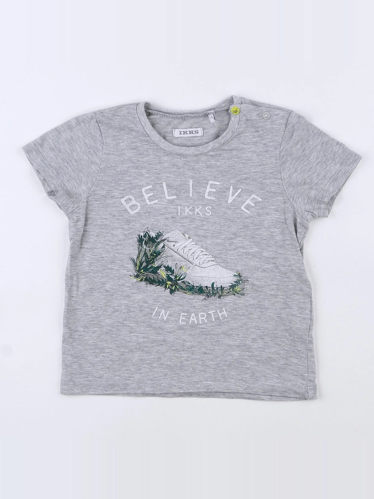 IKKS - tee-shirt gris - 12 mois