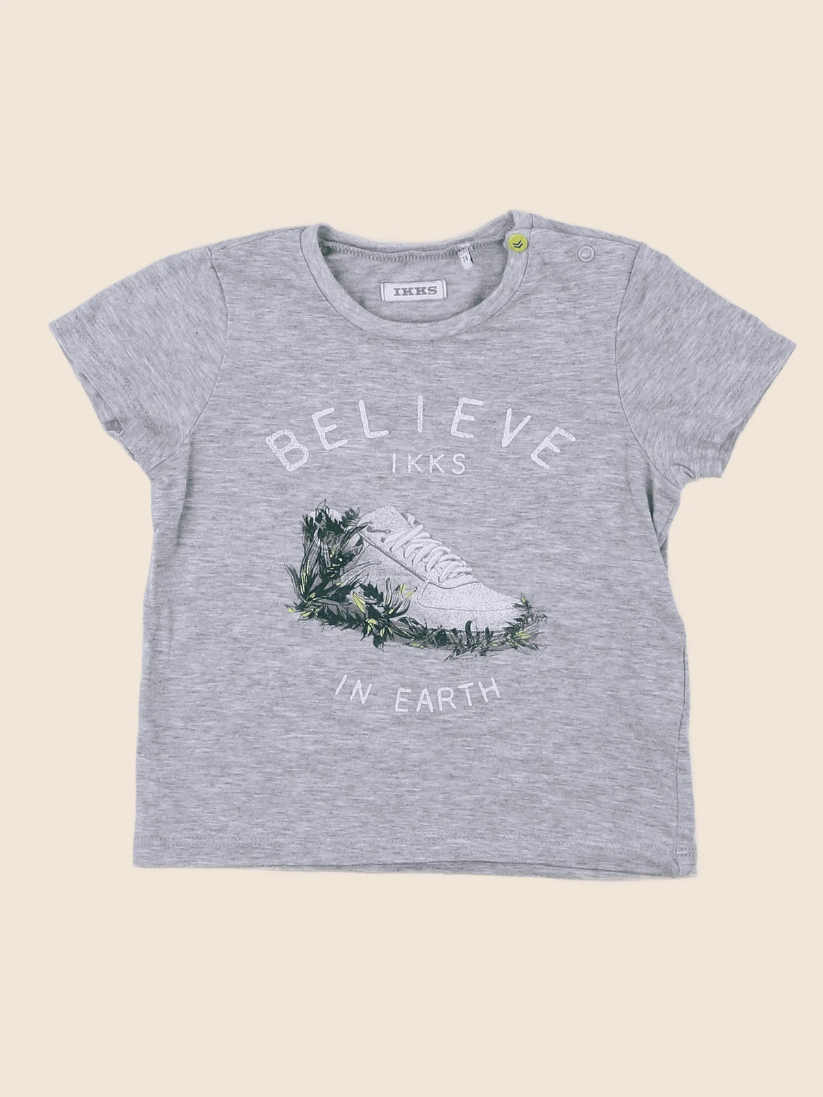 IKKS - tee-shirt gris - 12 mois