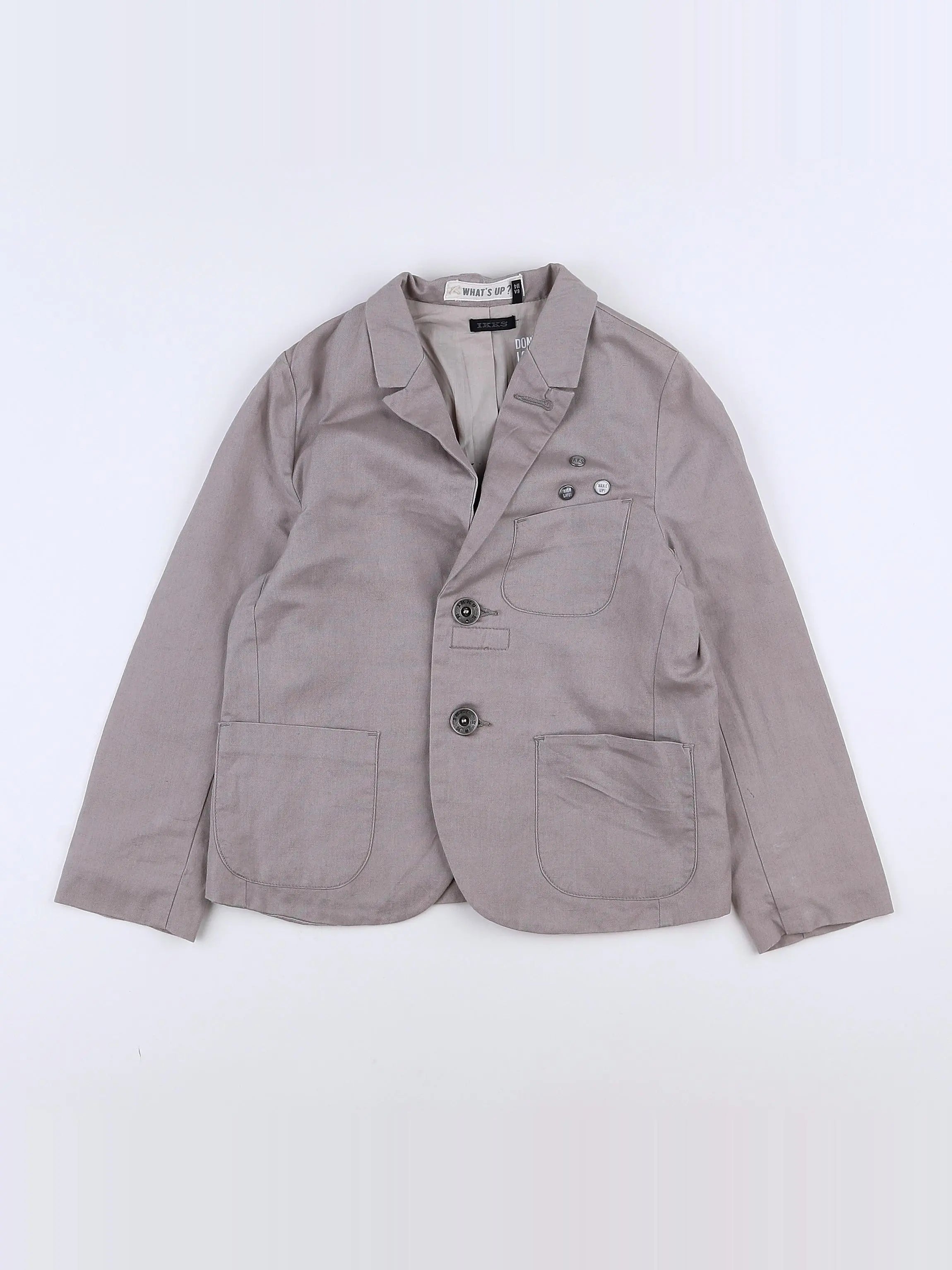IKKS - veste beige - 6 ans