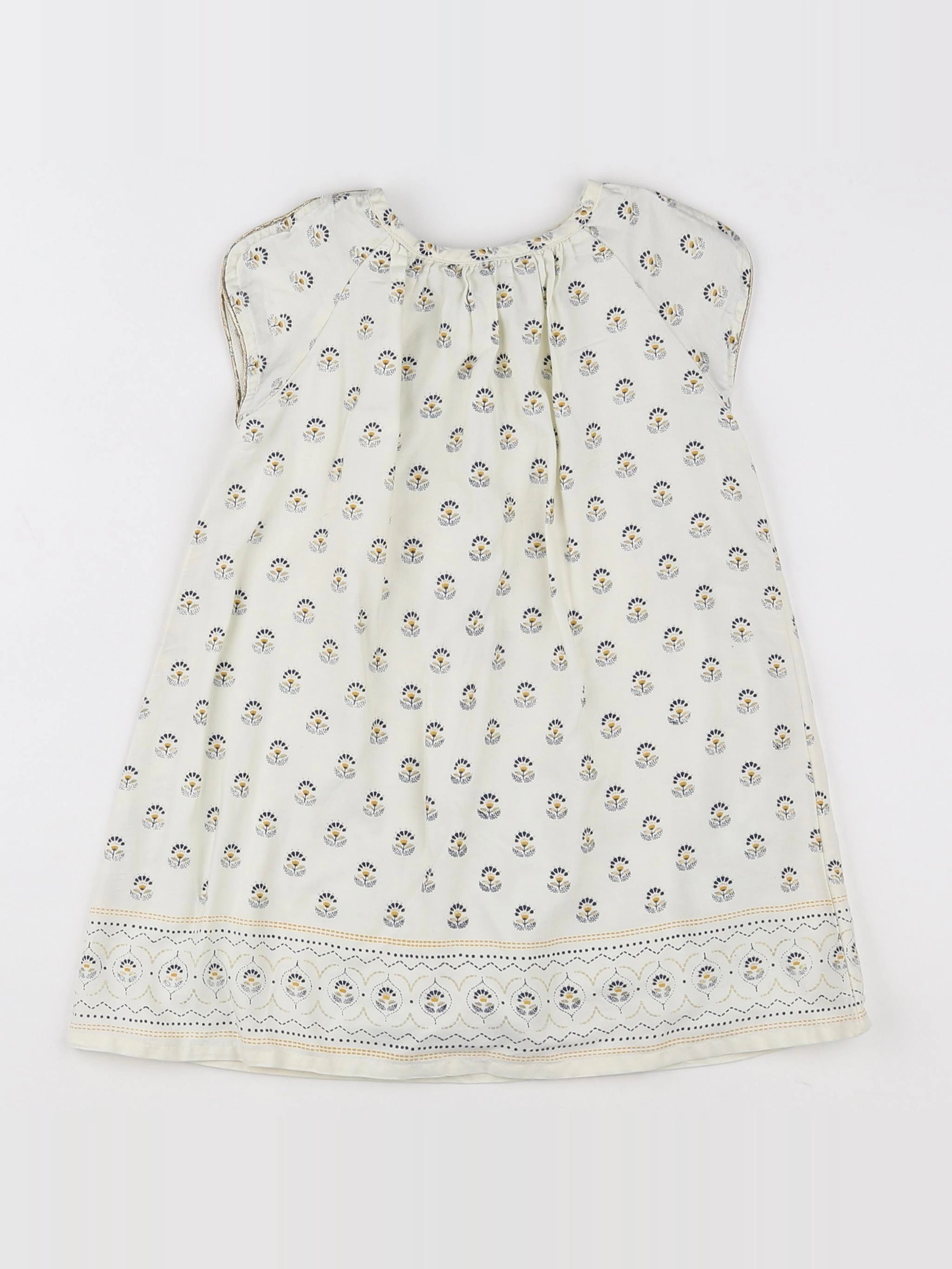 Tape à l'oeil - robe blanc - 2 ans