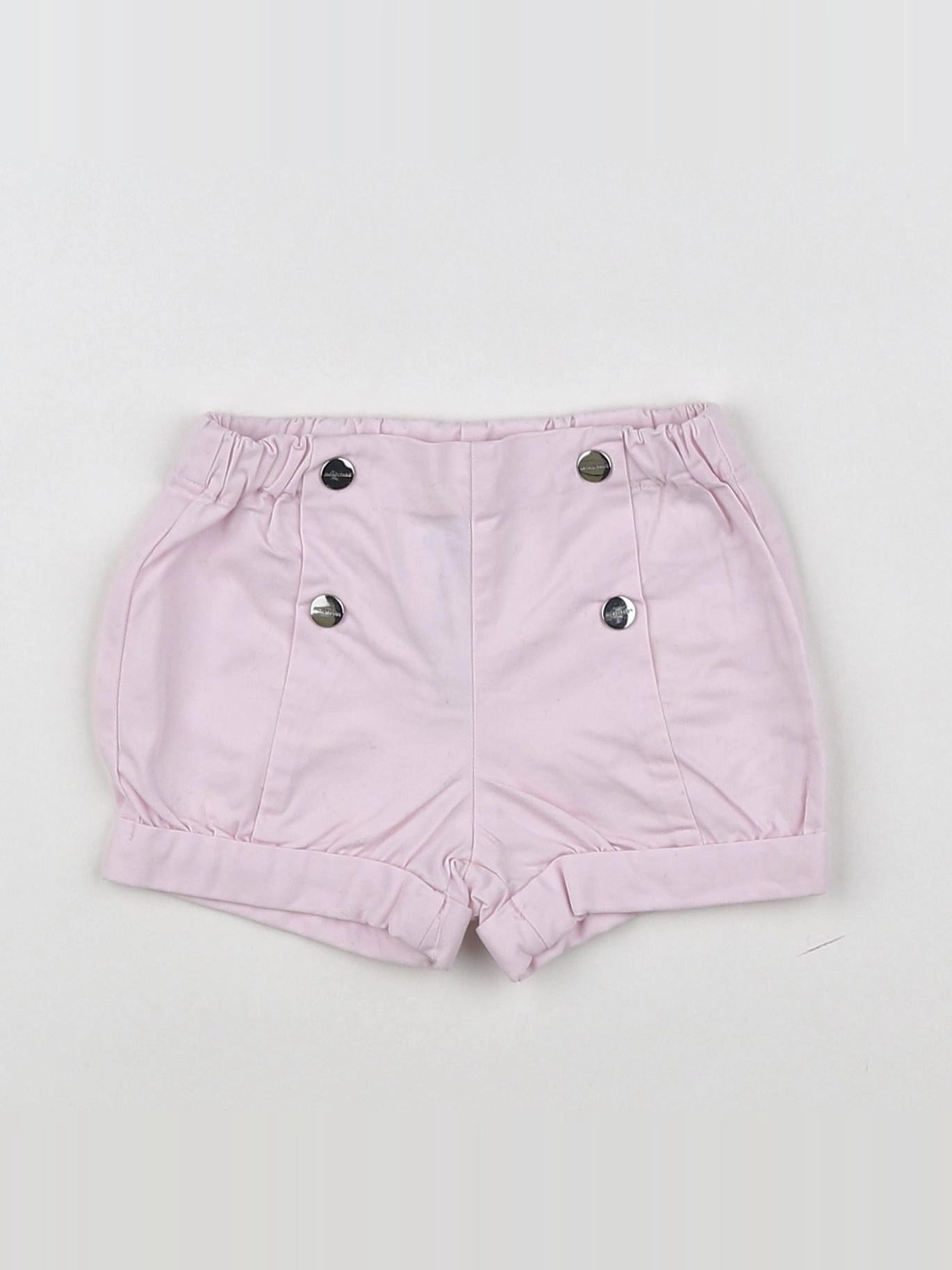Jacadi - short rose - 6 mois