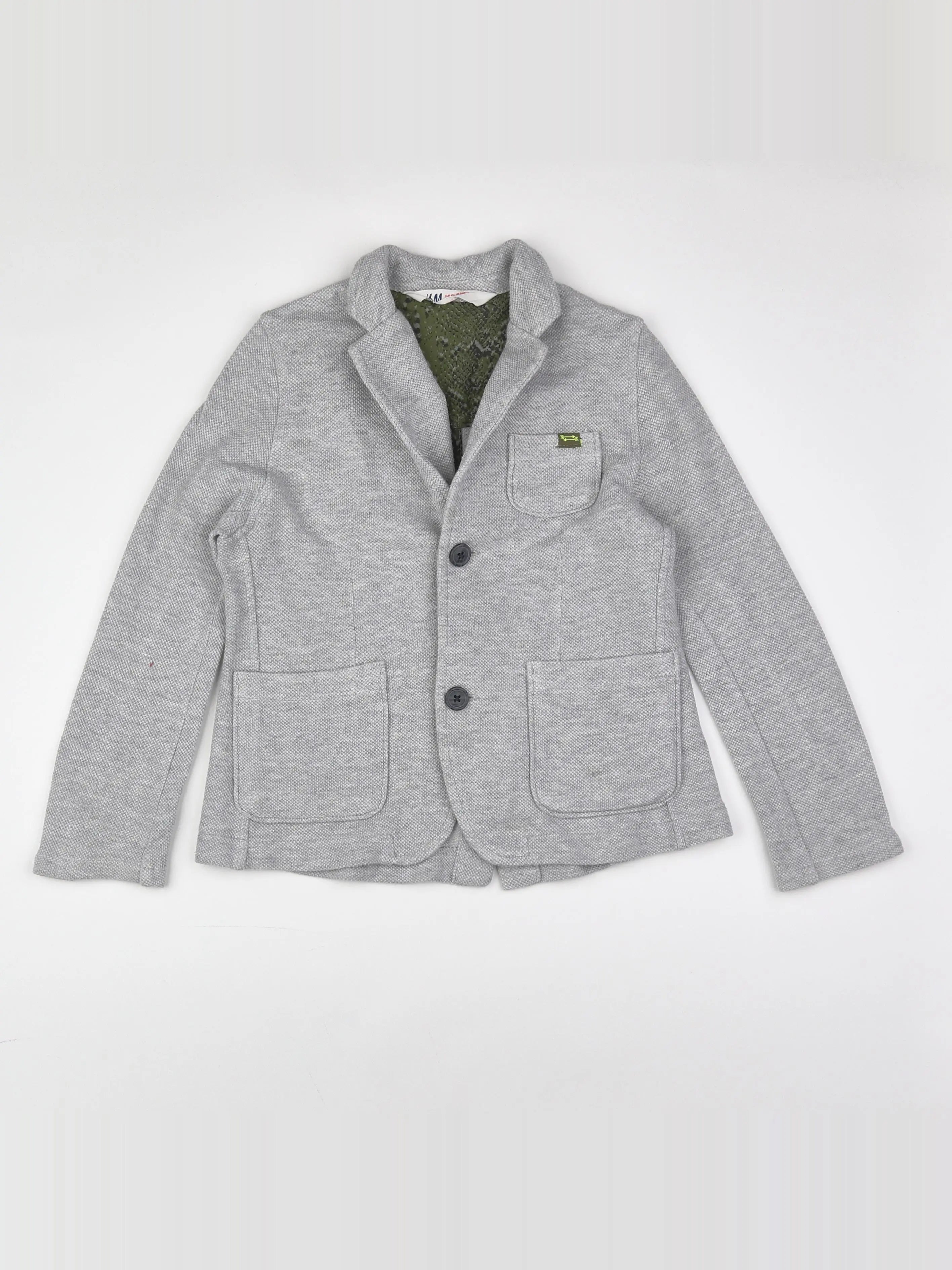 H&M - veste gris - 5/6 ans