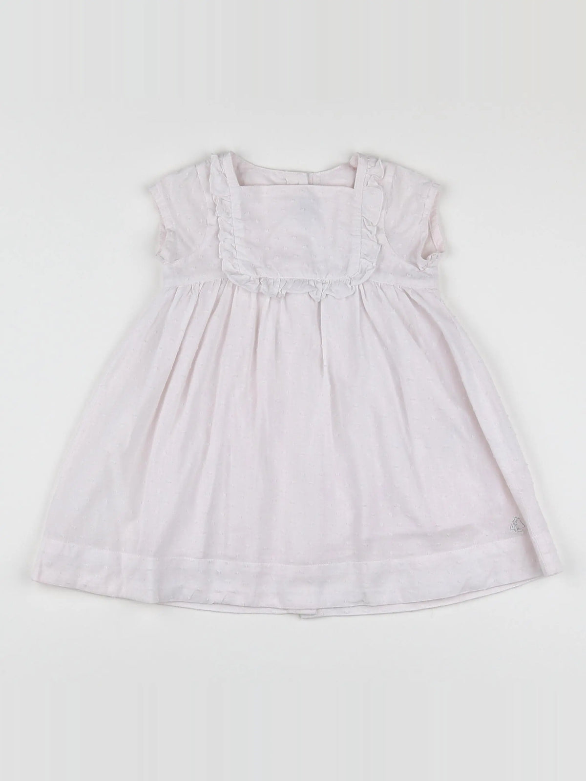 Petit Bateau - robe rose - 12 mois