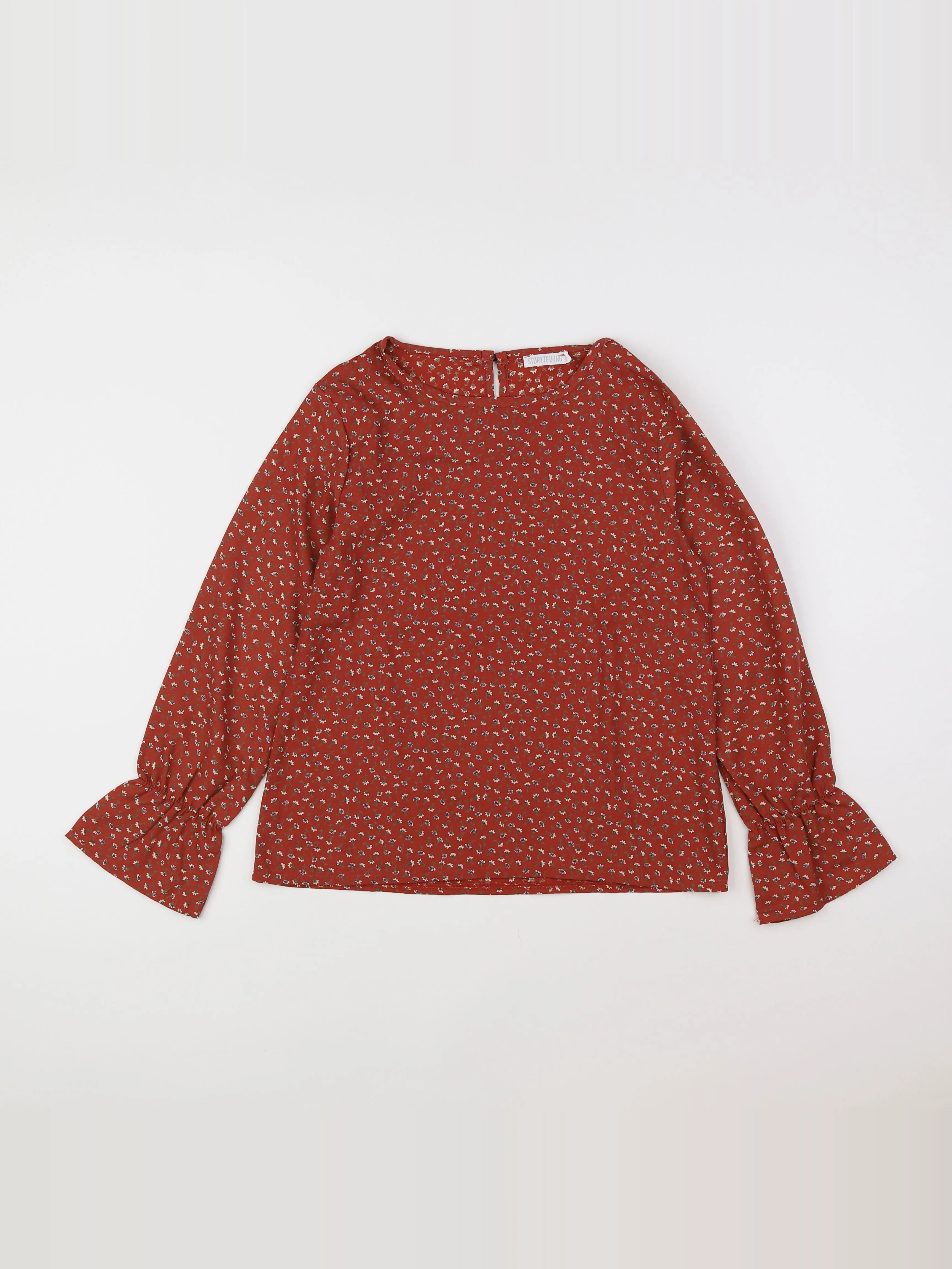 Storytelling - blouse marron - 10 ans