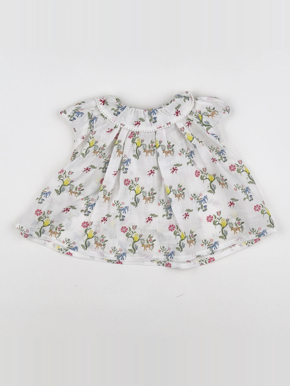 Boutchou - blouse blanc - 9 mois