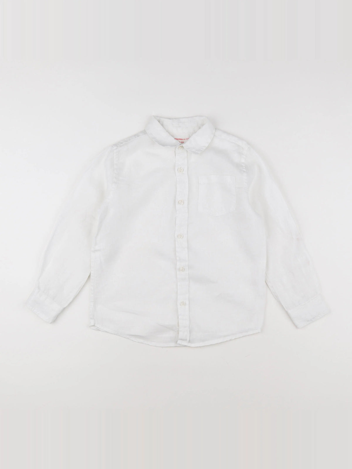Monoprix - chemise blanc - 6 ans