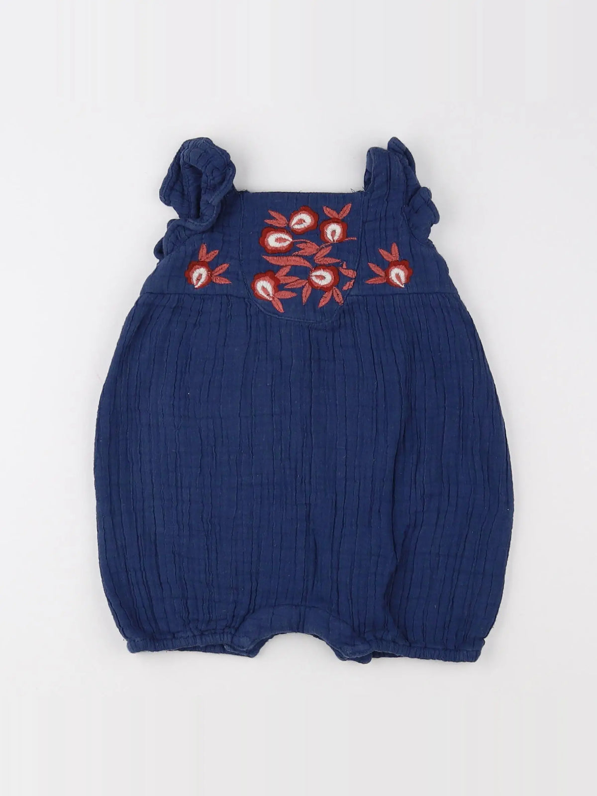Boutchou - combinaison bleu, rose - 3 mois