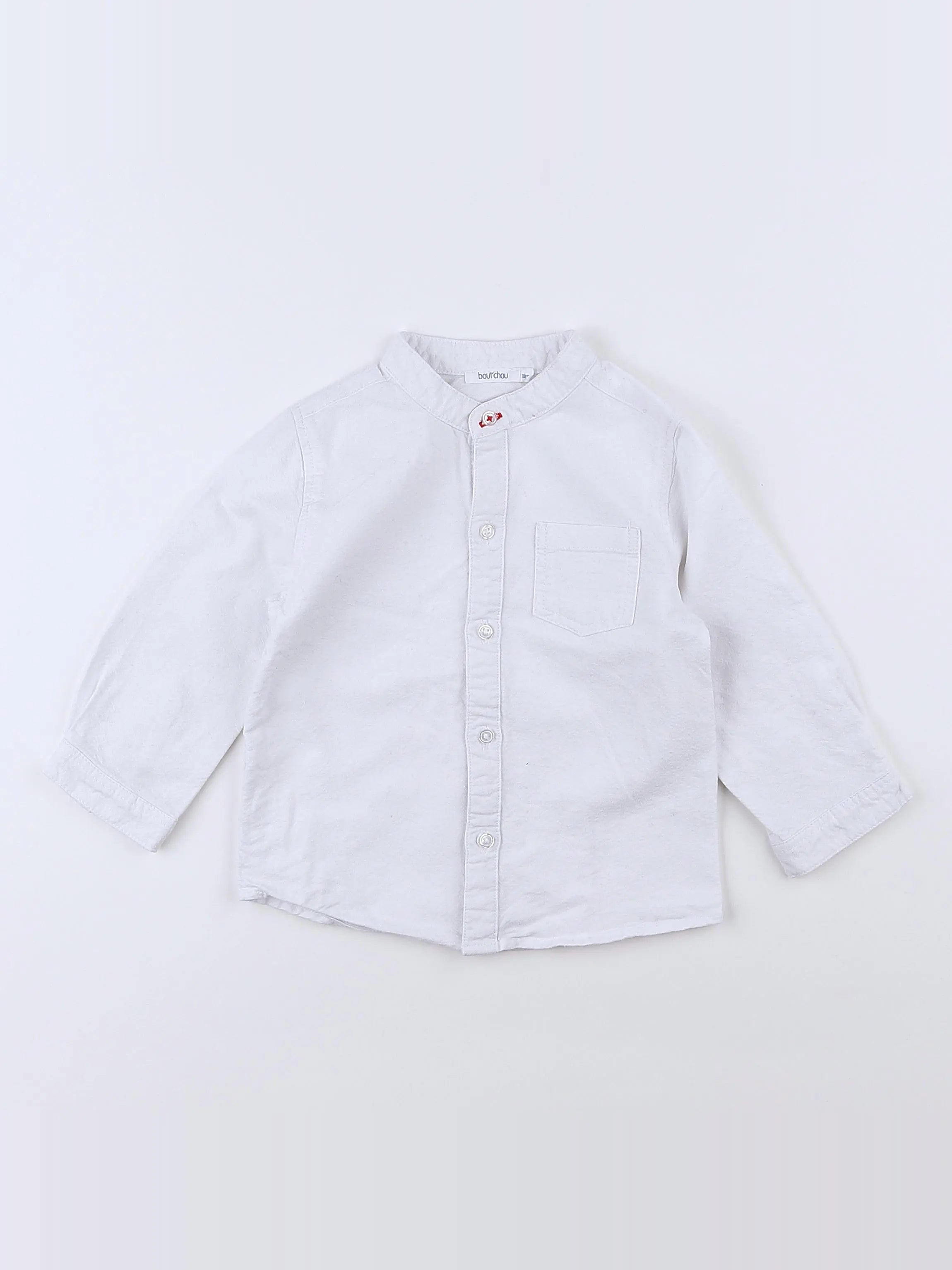 Boutchou - chemise blanc - 18 mois
