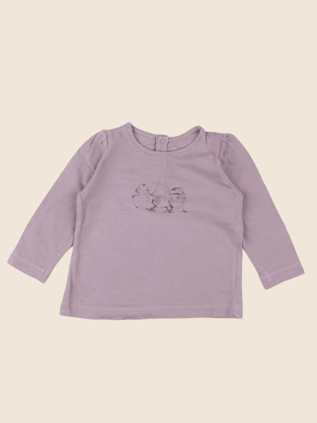 Boutchou - tee-shirt rose - 12 mois