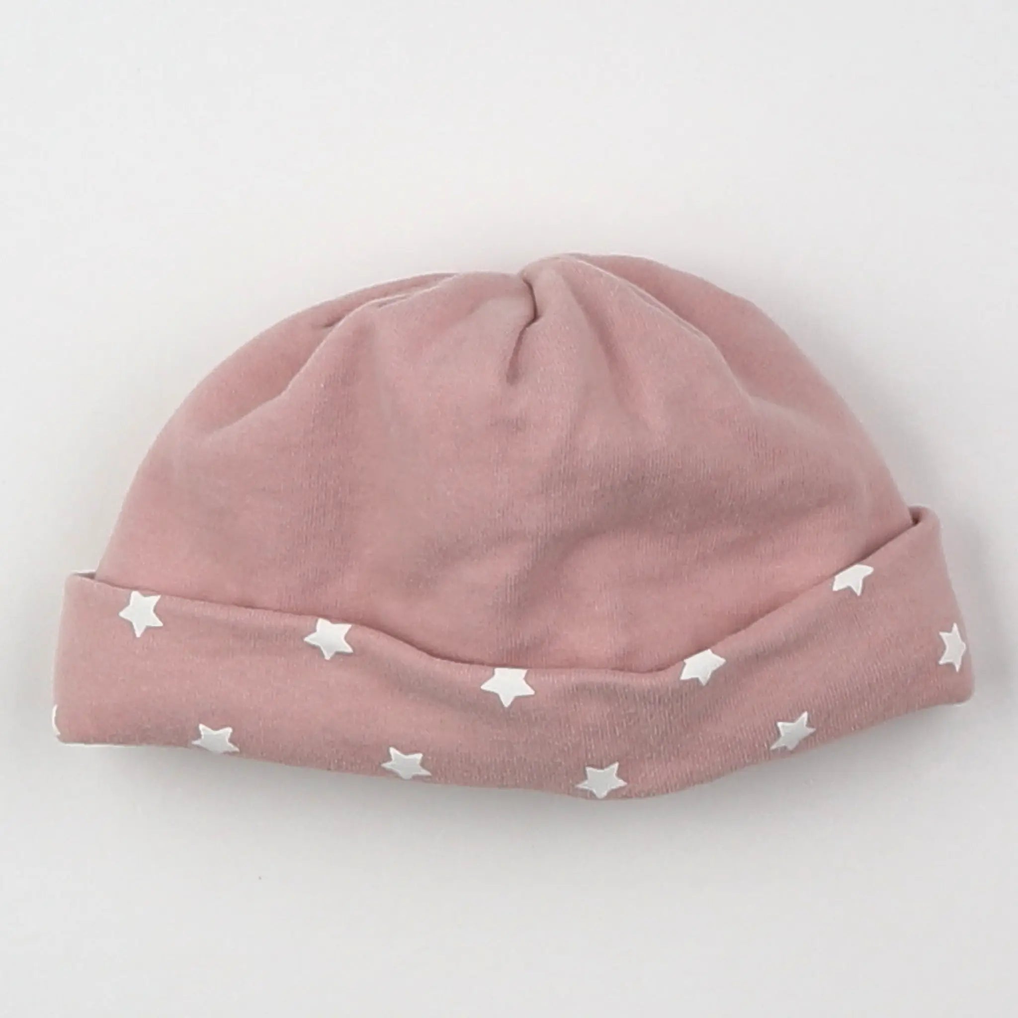 Vertbaudet - bonnet rose - 3 mois