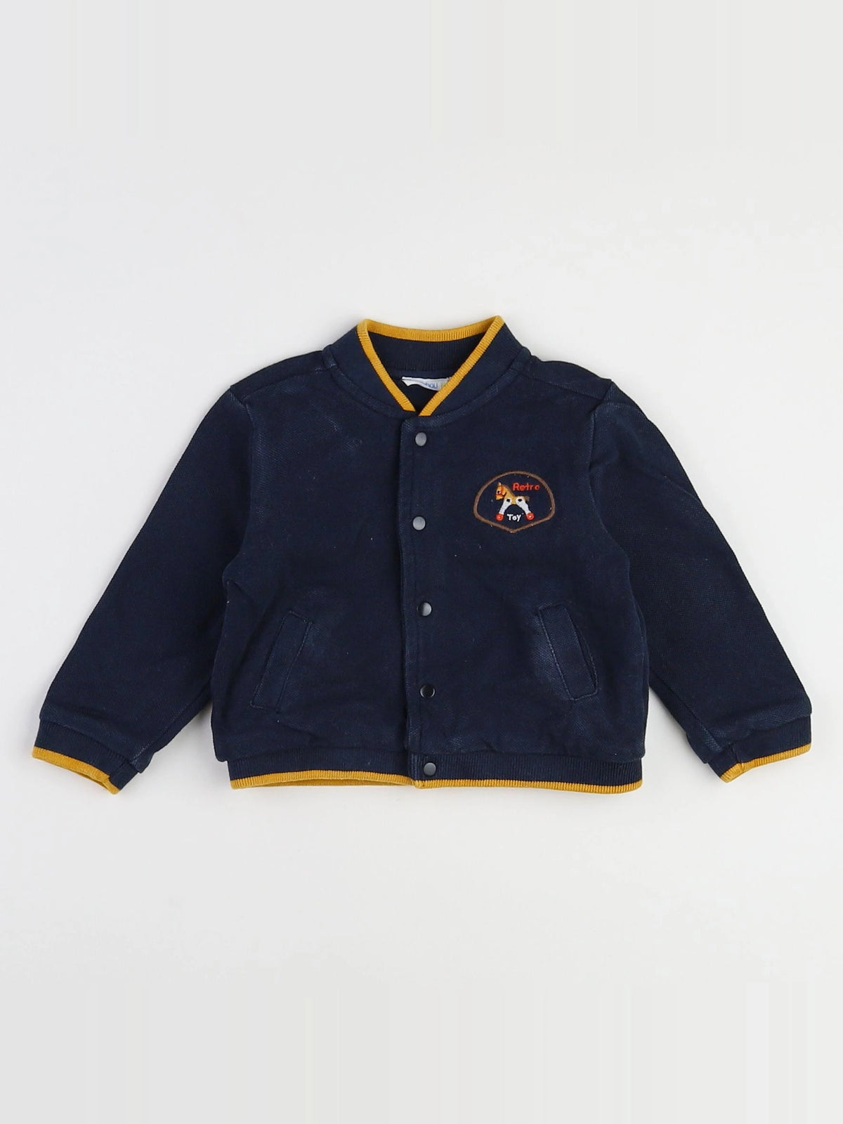 Boutchou - sweat bleu - 9 mois