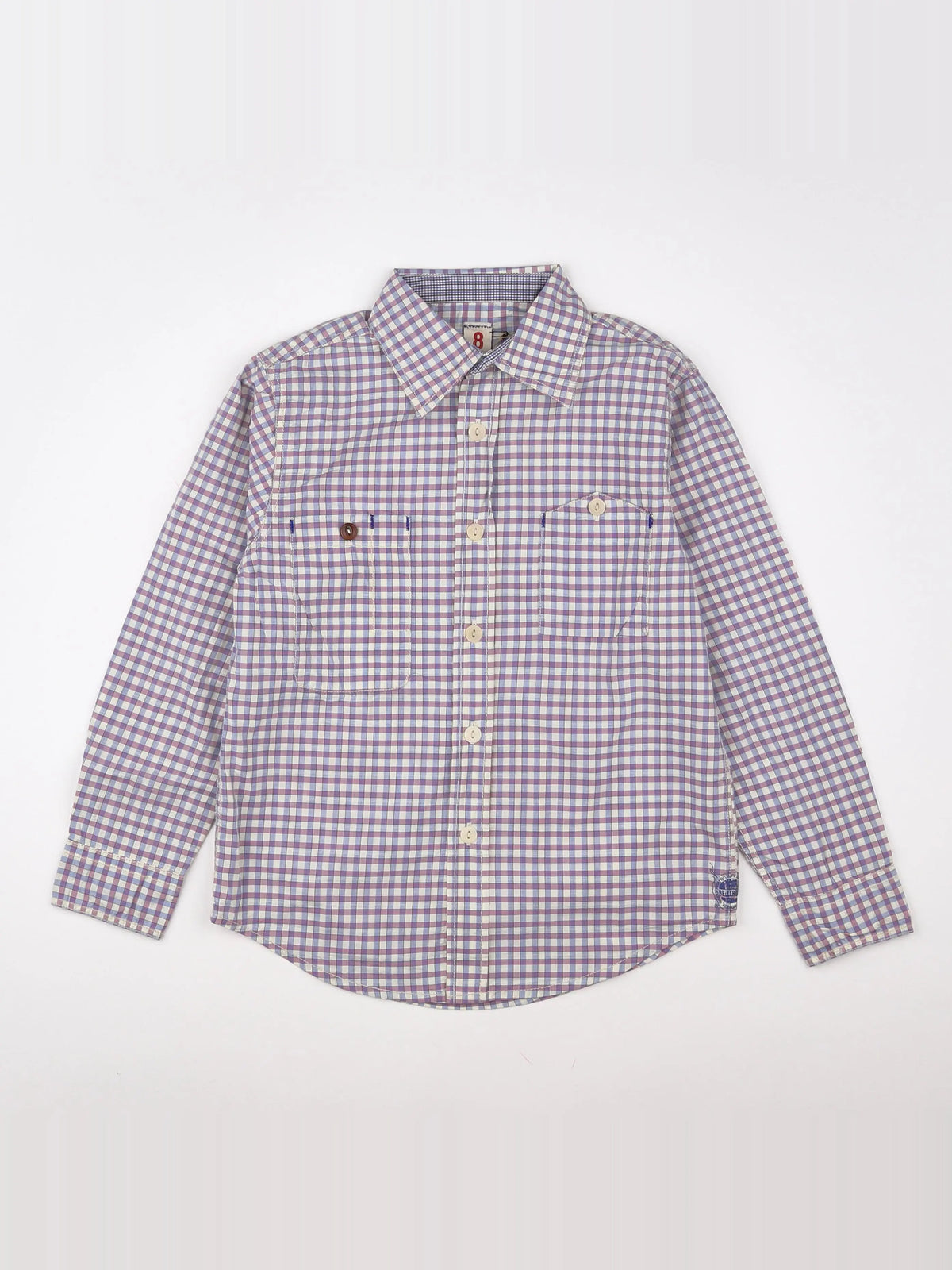 Bellerose - chemise multicolore - 8 ans