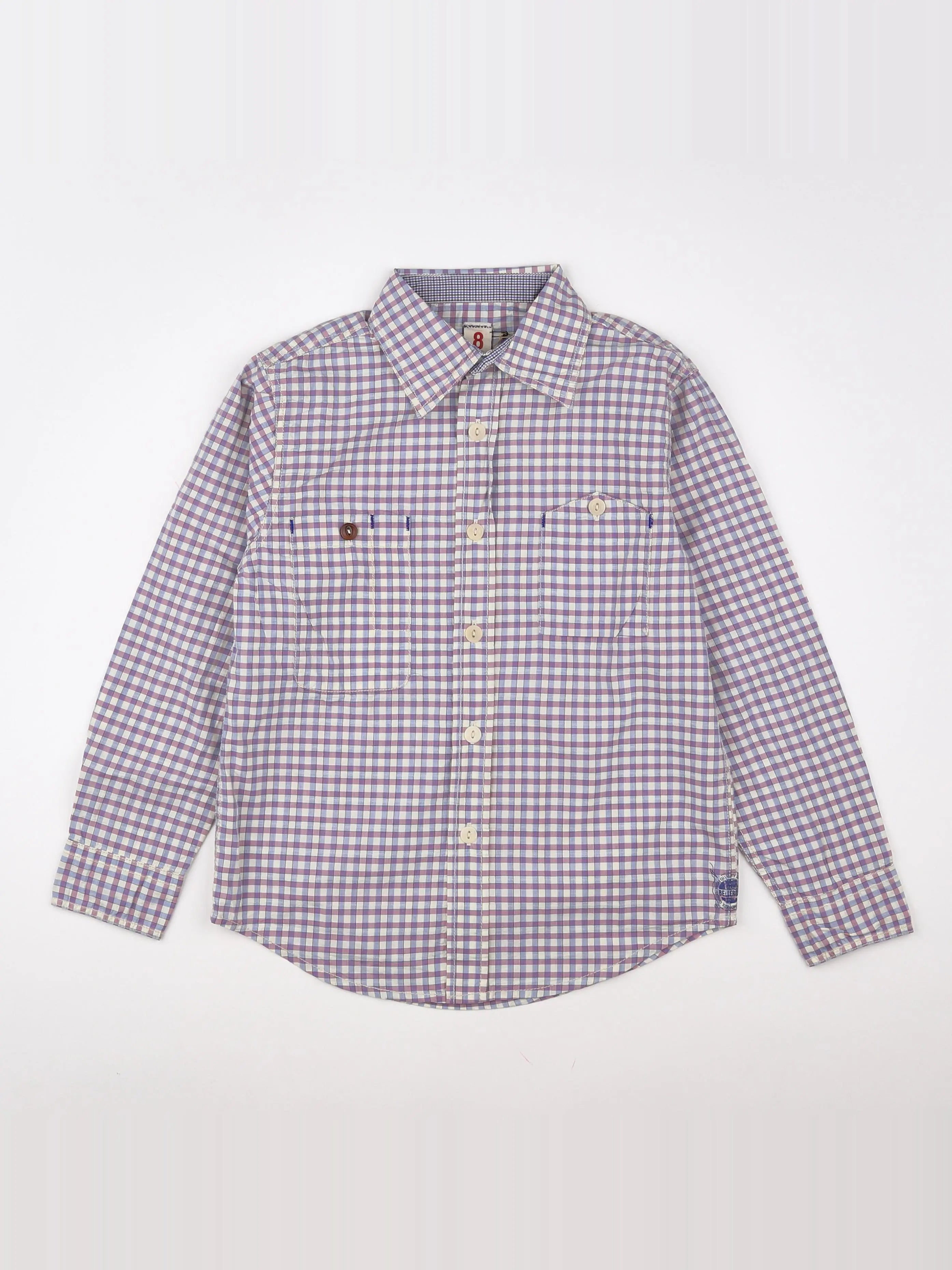 Bellerose - chemise multicolore - 8 ans