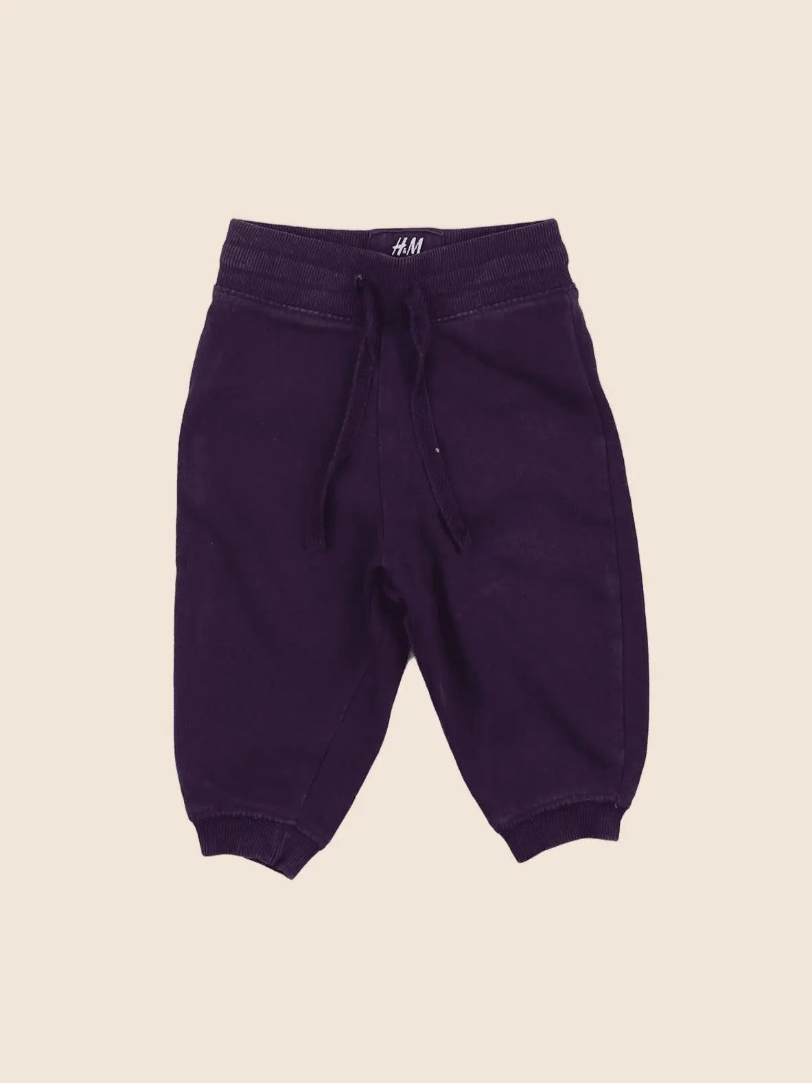 H&M - jogging violet - 3/6 mois