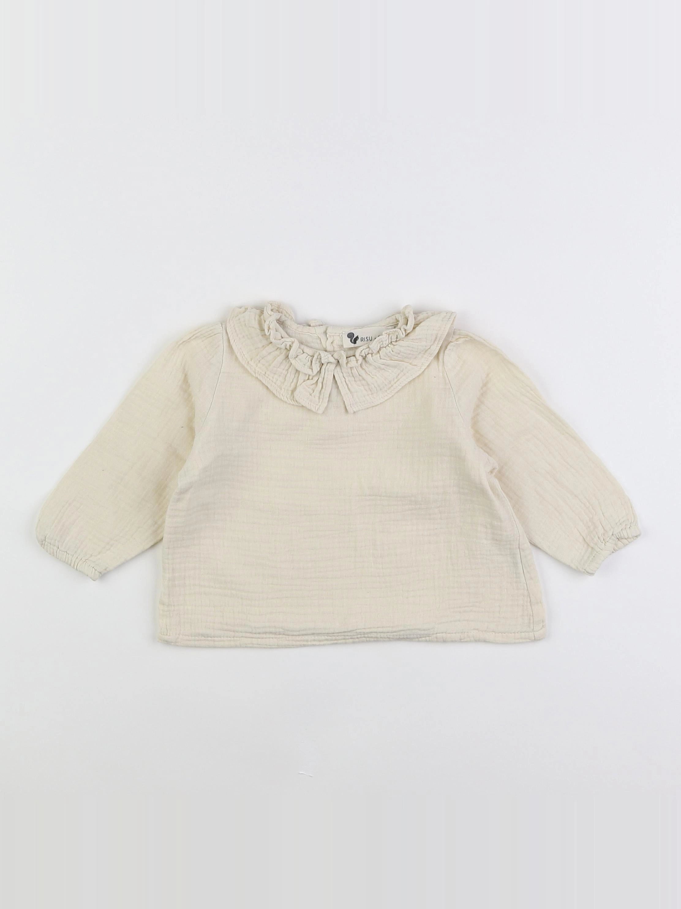 Risu Risu - blouse beige - 12 mois