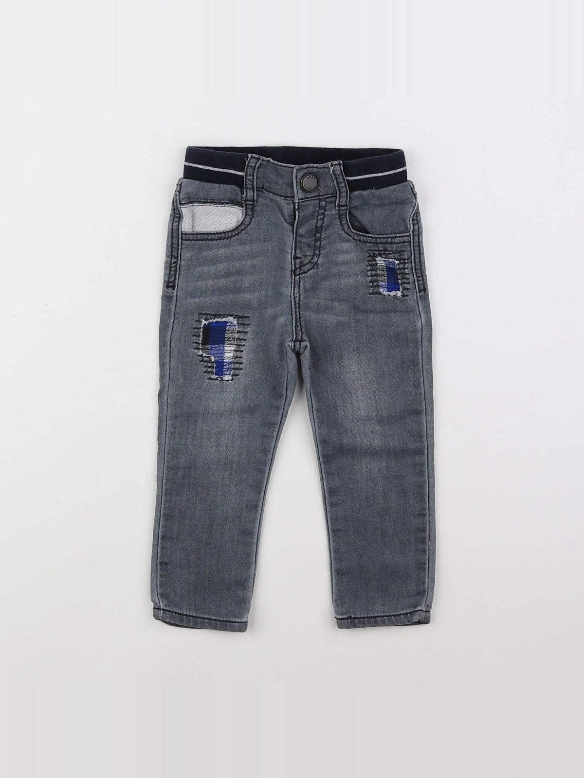 IKKS - jean gris - 18 mois