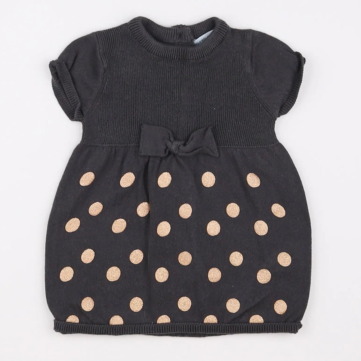 Vertbaudet - robe gris - 9 mois