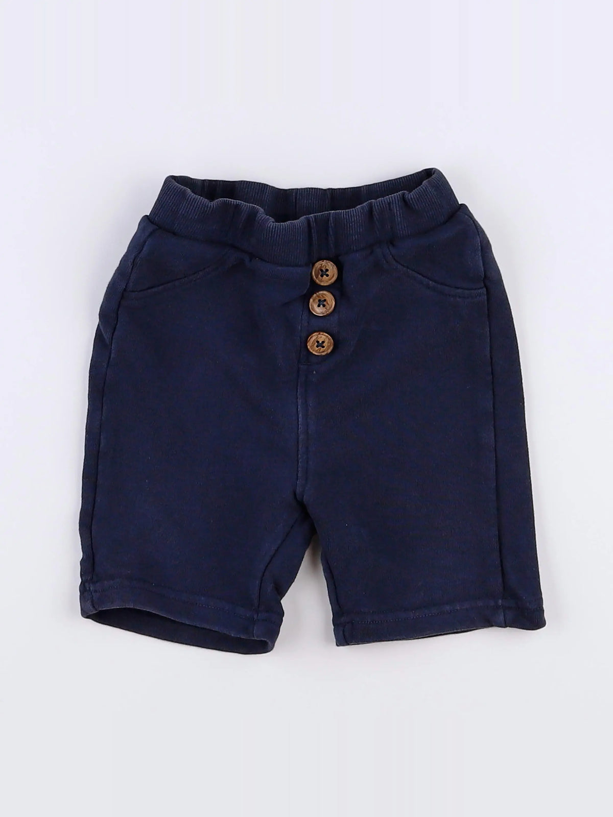 Tape à l'oeil - short bleu - 12 mois
