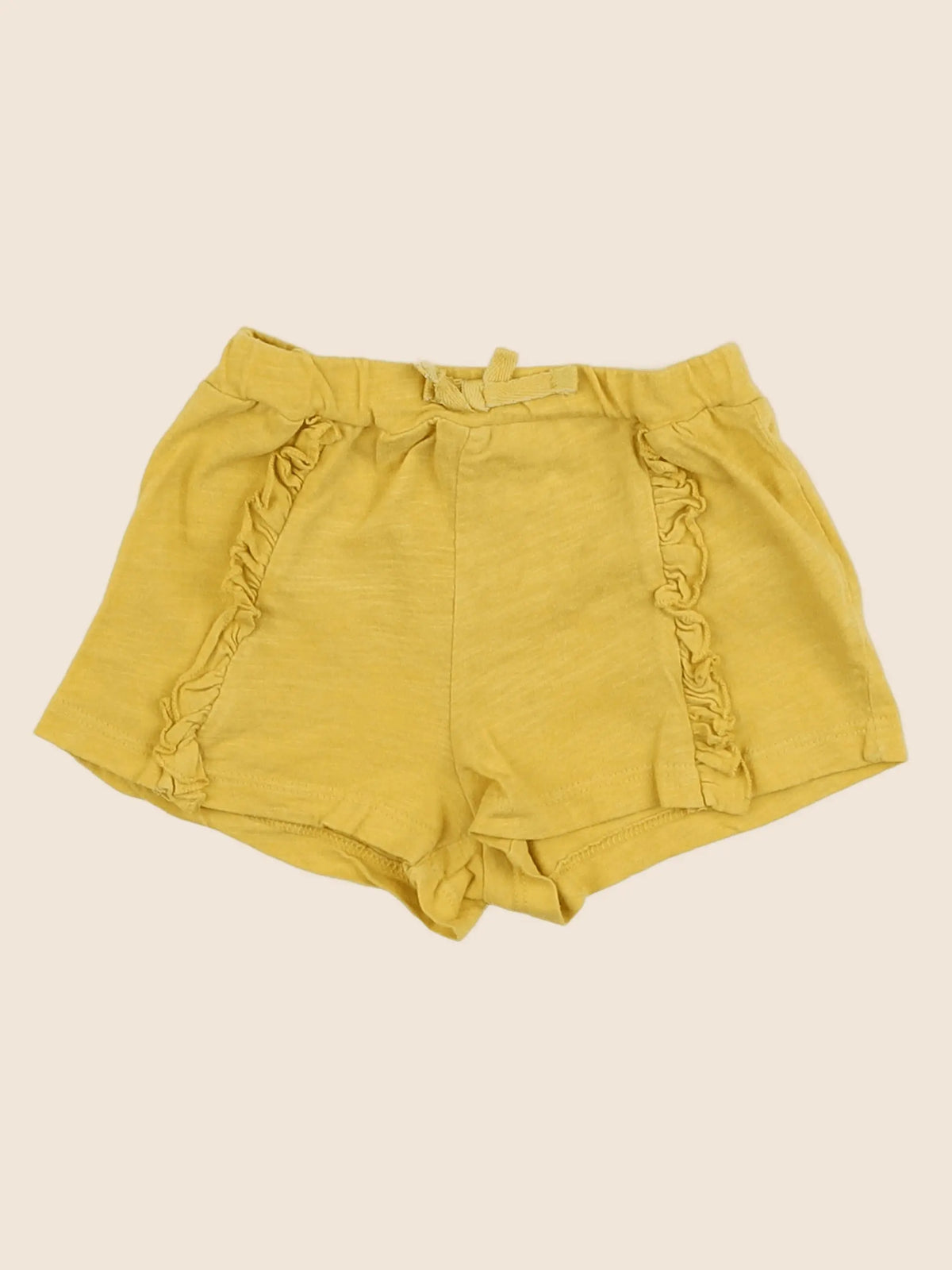 Tape à l'oeil - short jaune - 12 mois