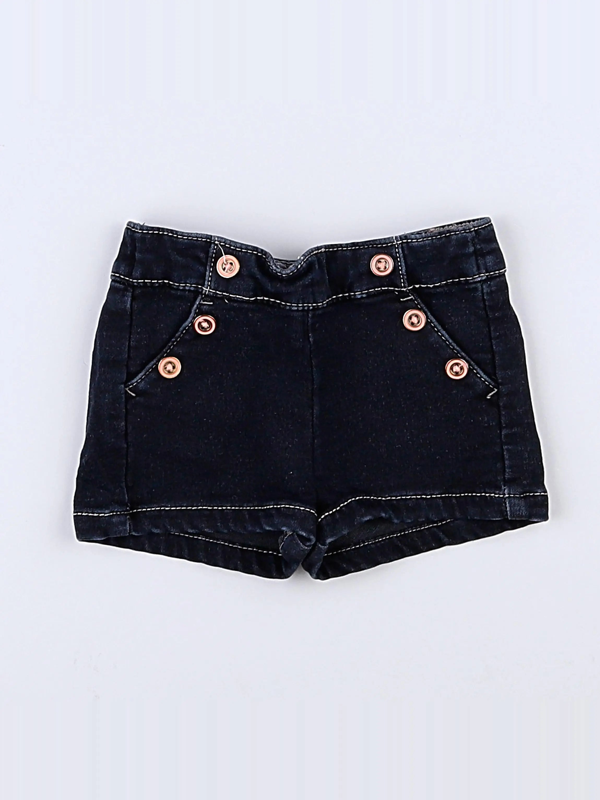 Tape à l'oeil - short noir - 6 mois