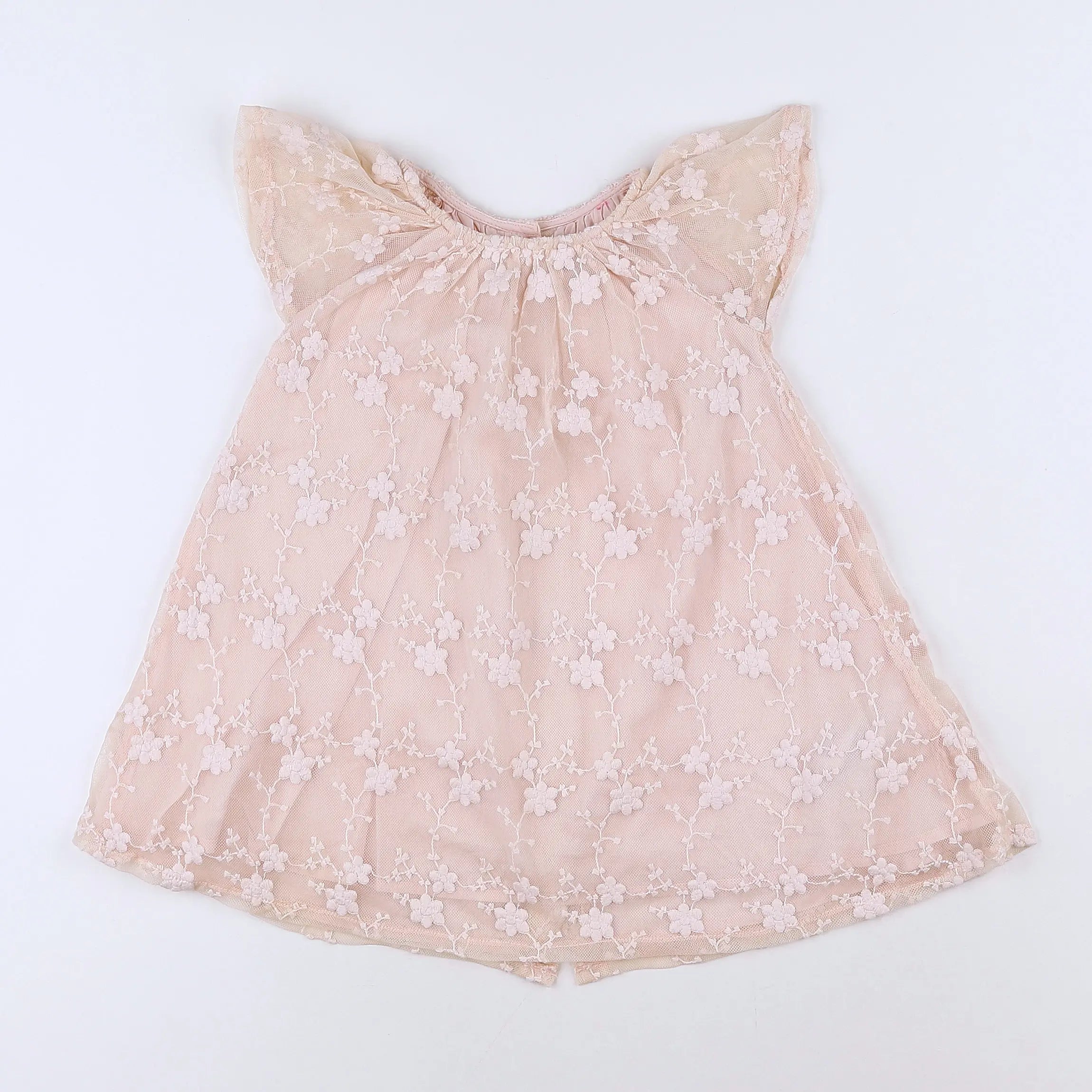 Vertbaudet - robe rose - 2 ans
