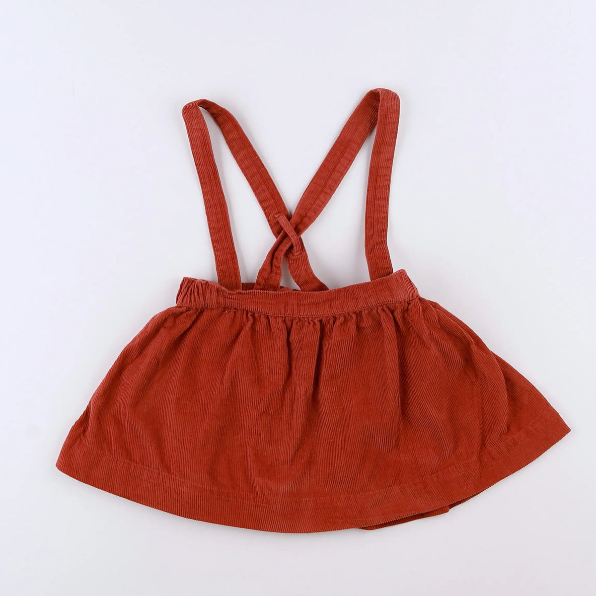 Vertbaudet - jupe orange - 18 mois