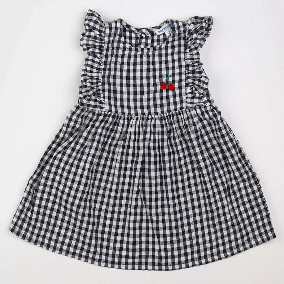 Vertbaudet - robe noir - 12 mois