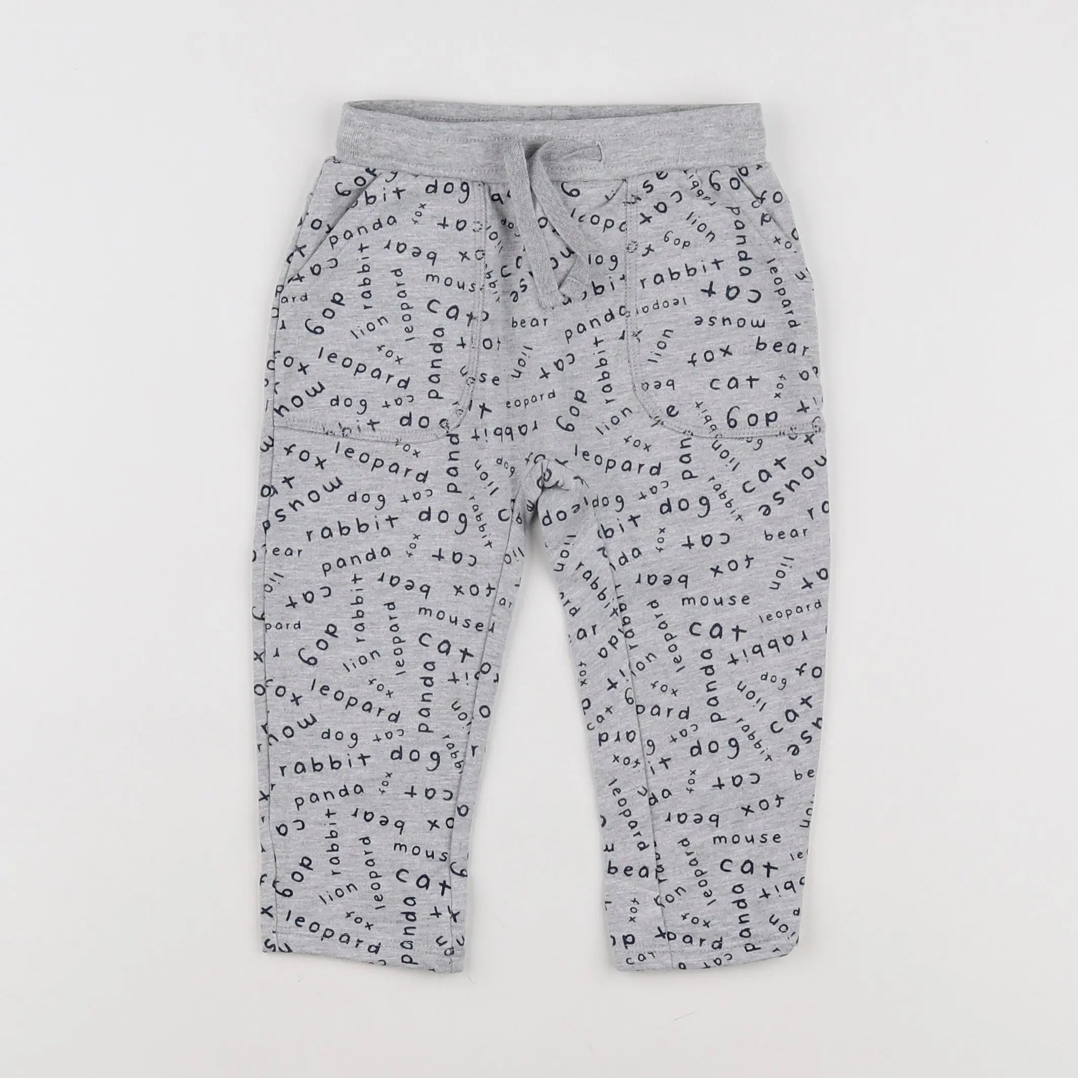 Vertbaudet - jogging gris - 12 mois