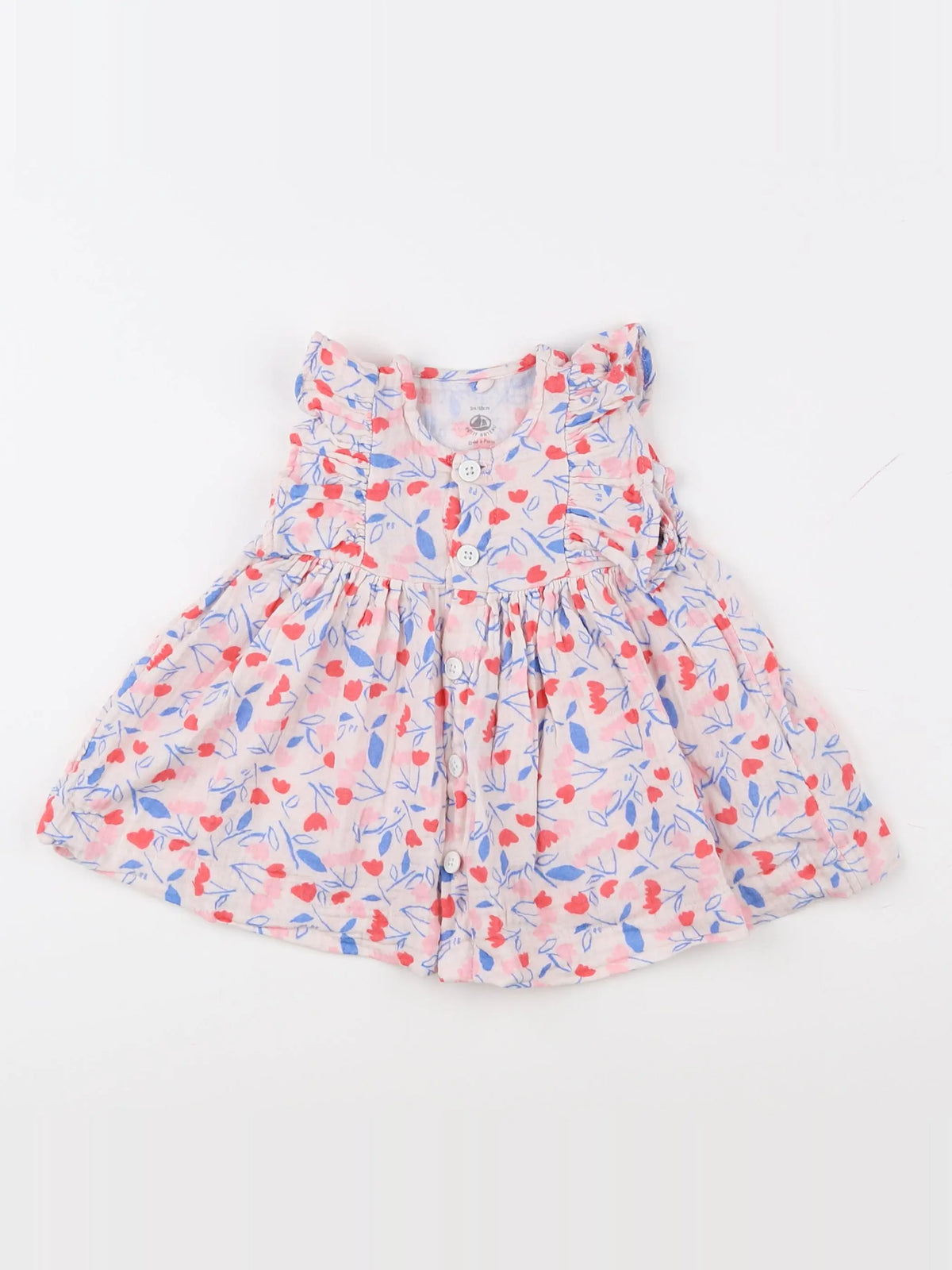 Tape à l'oeil - robe multicolore - 3 mois