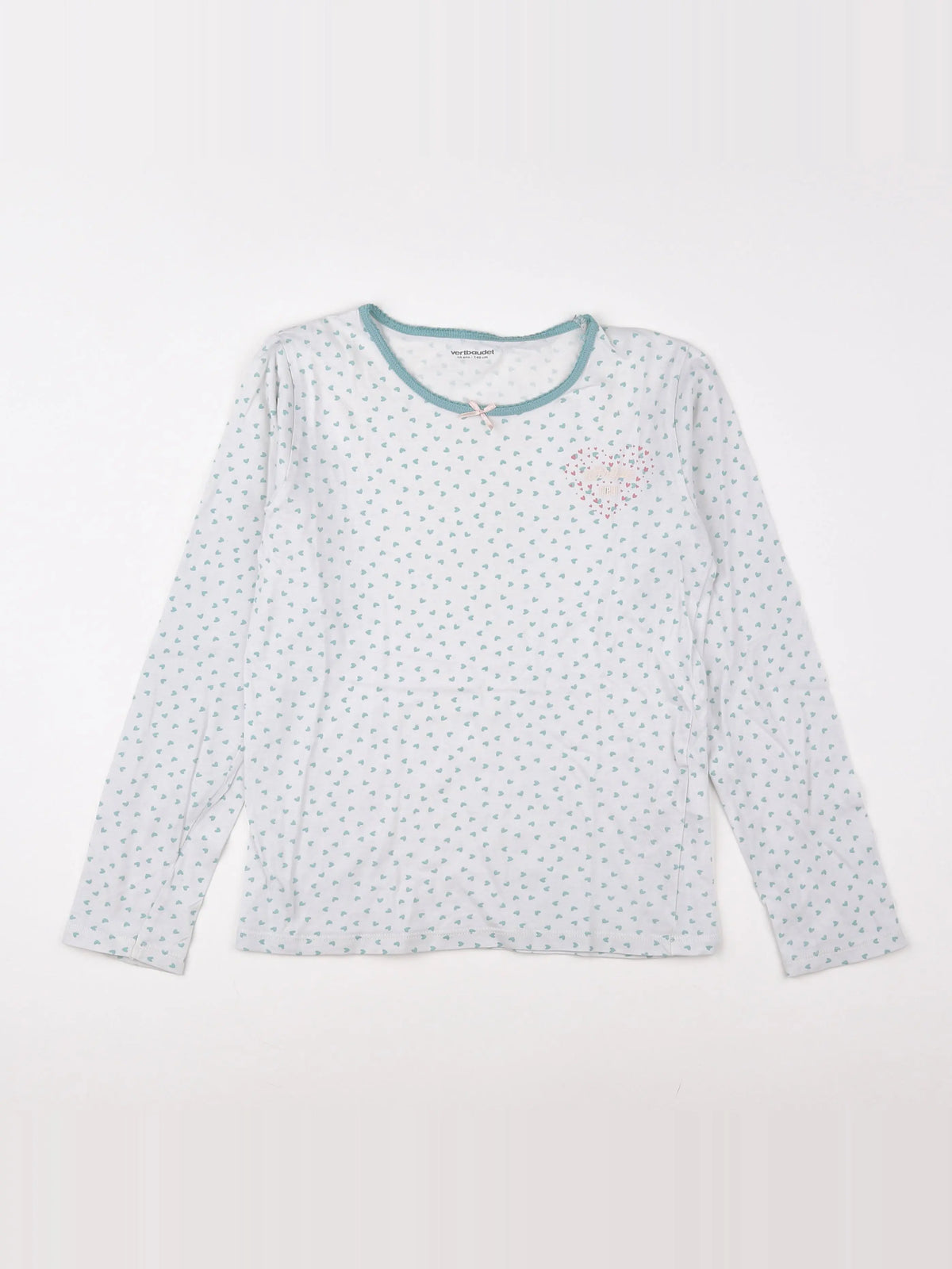 Vertbaudet - maillot de corps blanc - 10 ans