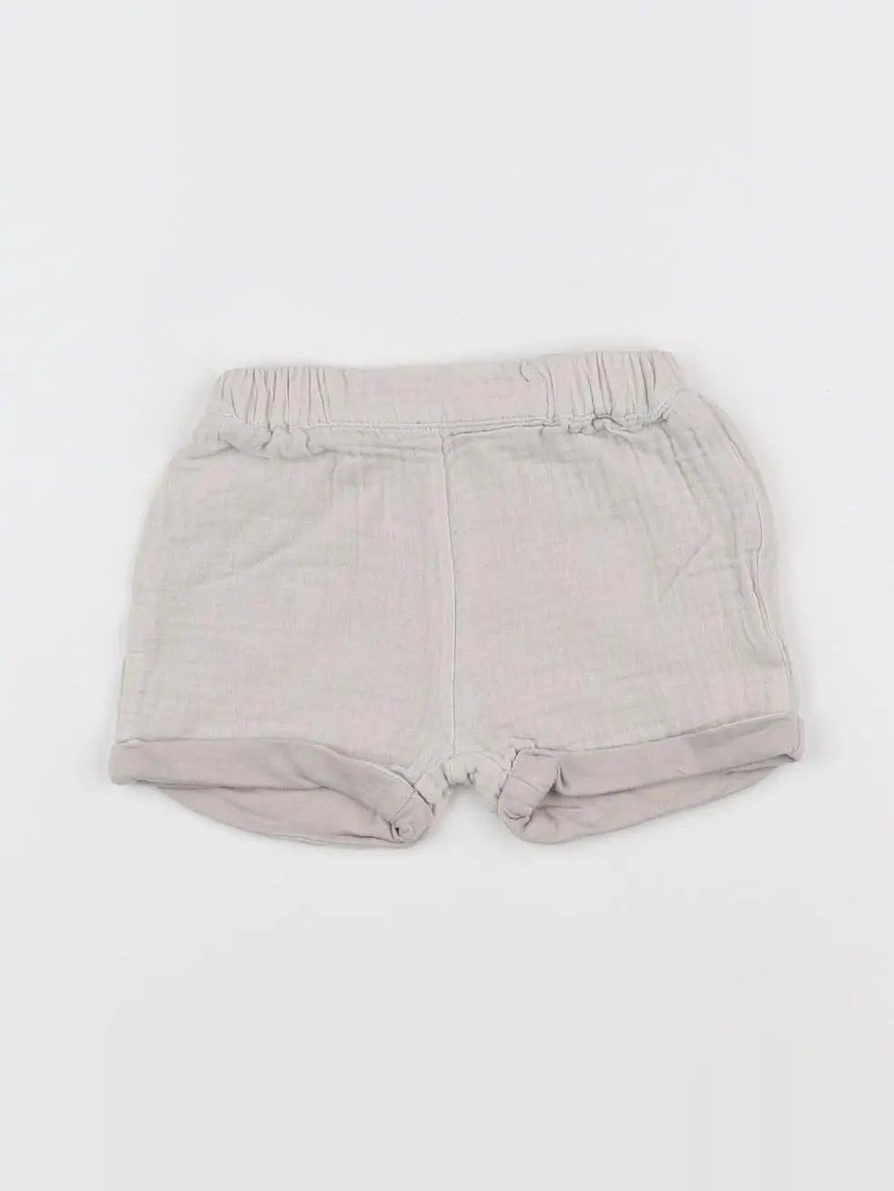 Vertbaudet - short beige - 6 mois