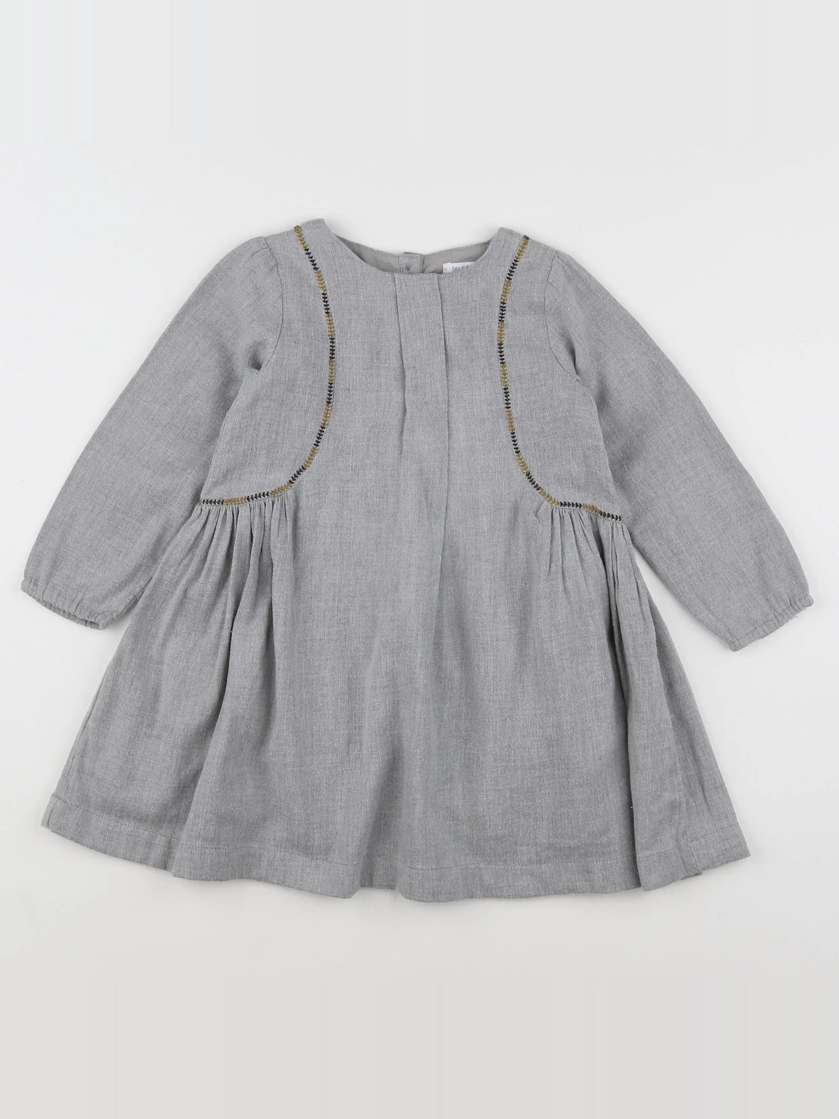 Boutchou - robe gris - 2 ans