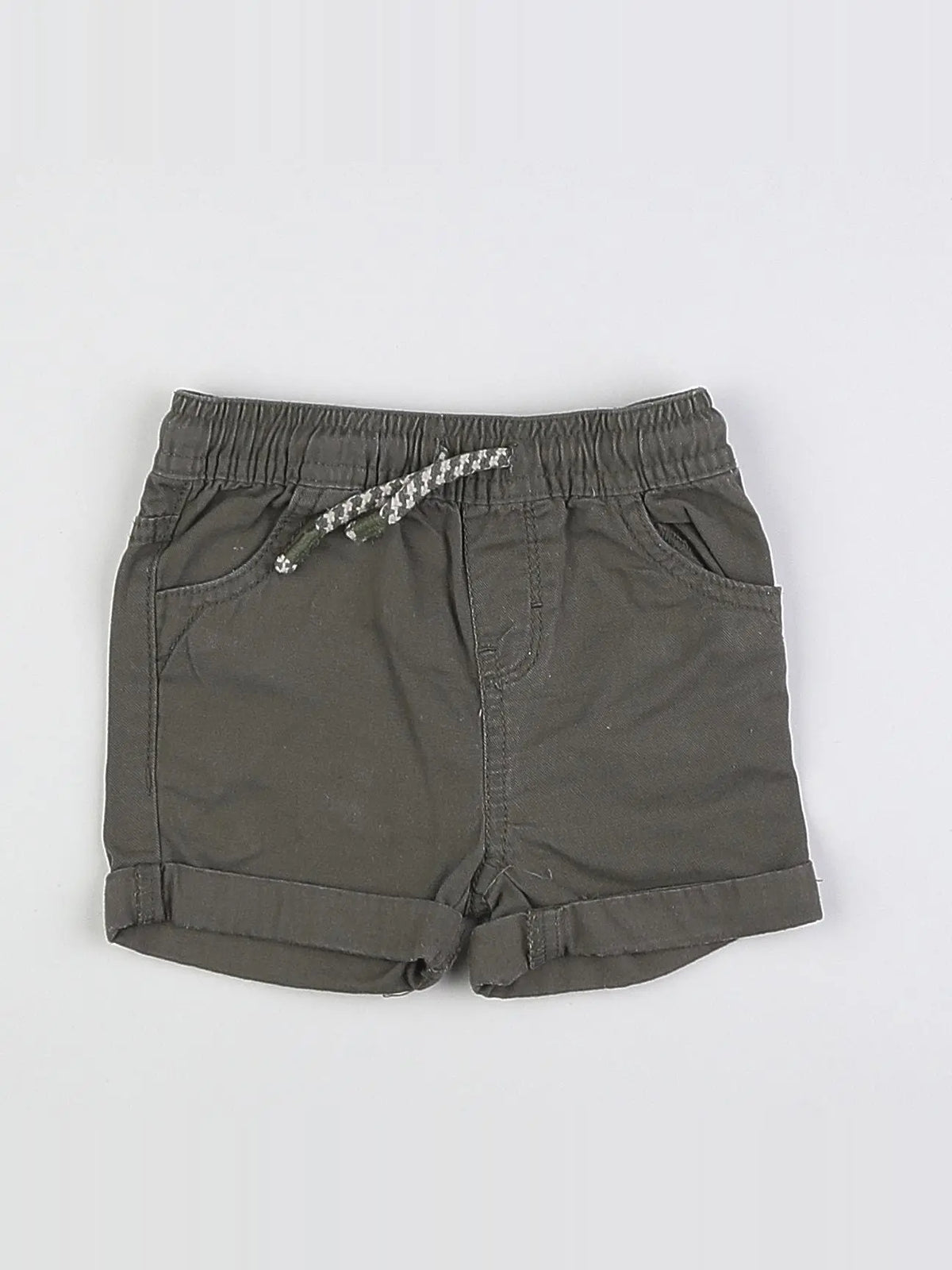 Vertbaudet - short vert - 9 mois