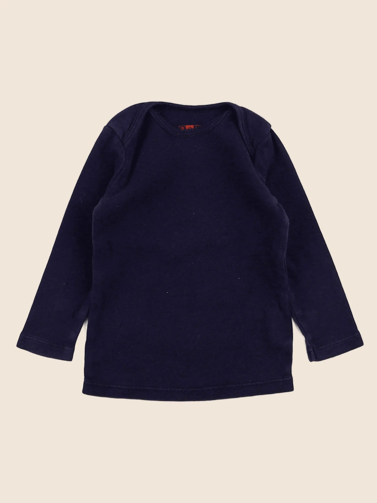 Bonton - tee-shirt bleu - 12 mois