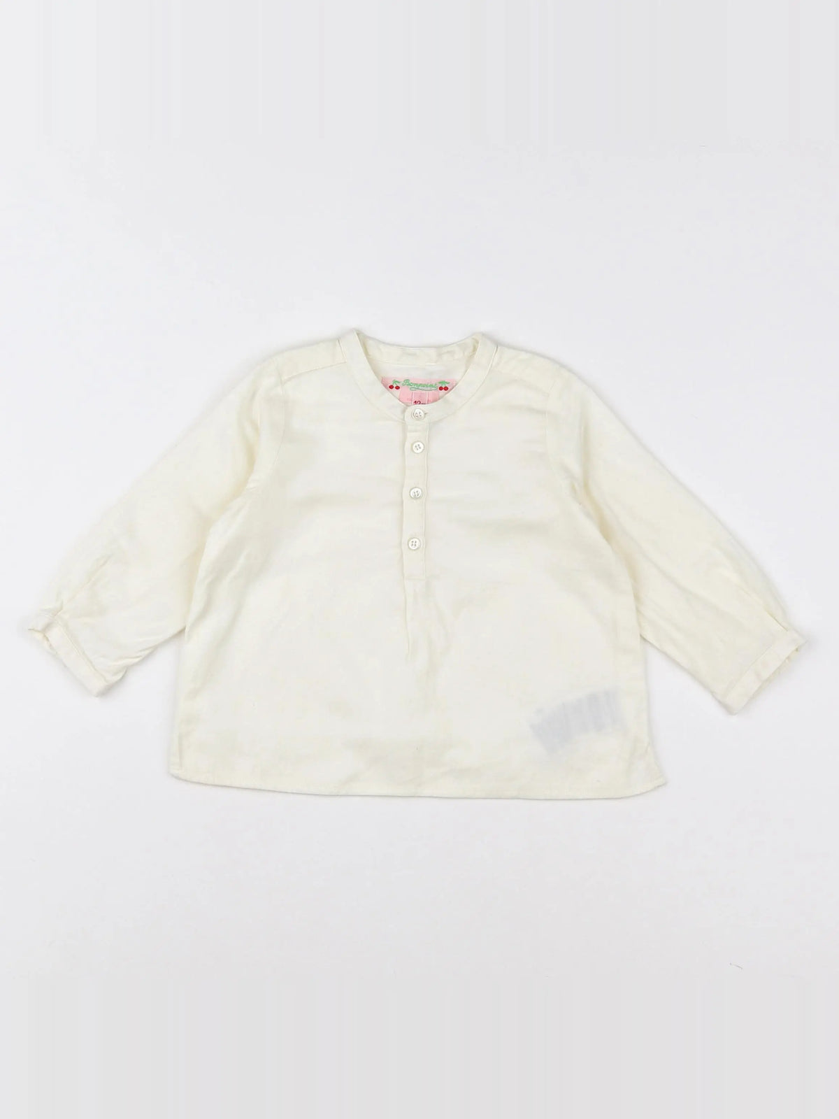 Bonpoint - blouse blanc - 12 mois