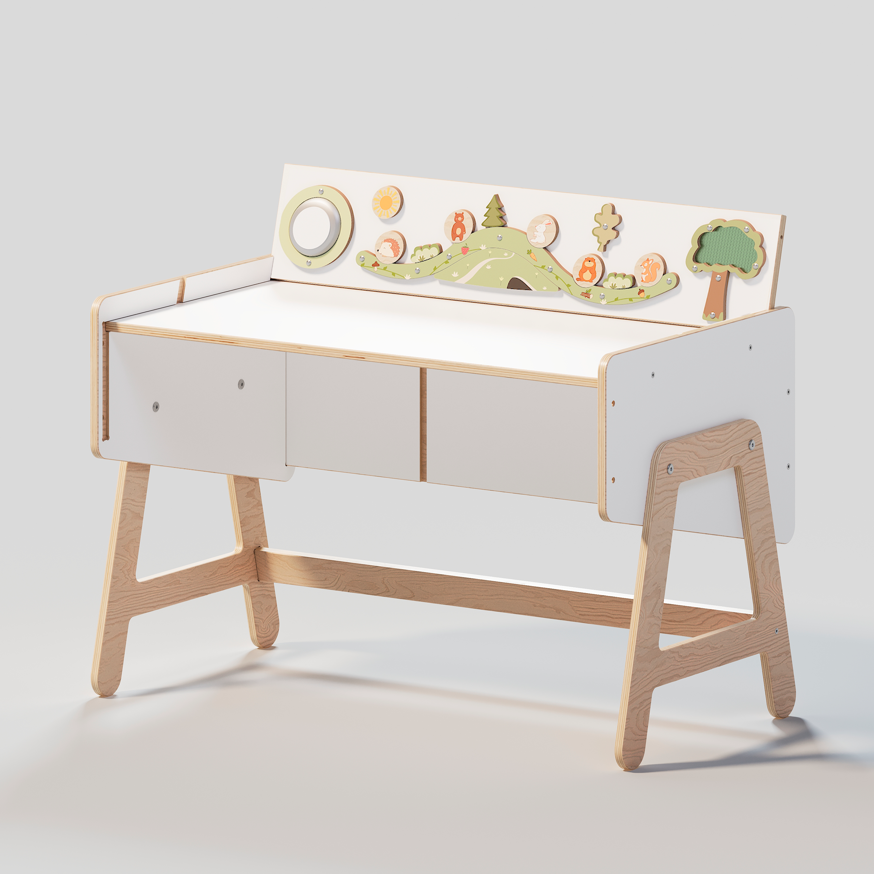 Étagère à jouets / Table LILU