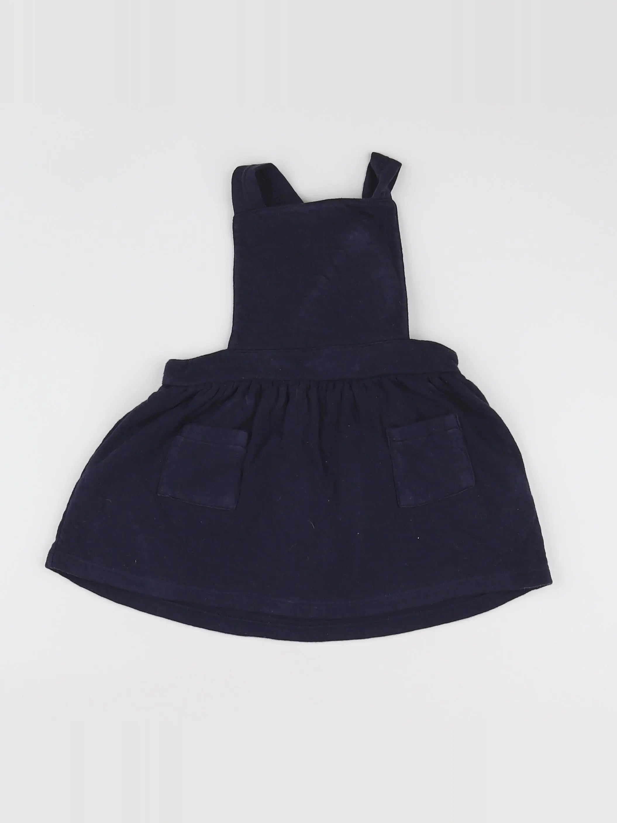 Petit Bateau - robe bleu - 18 mois