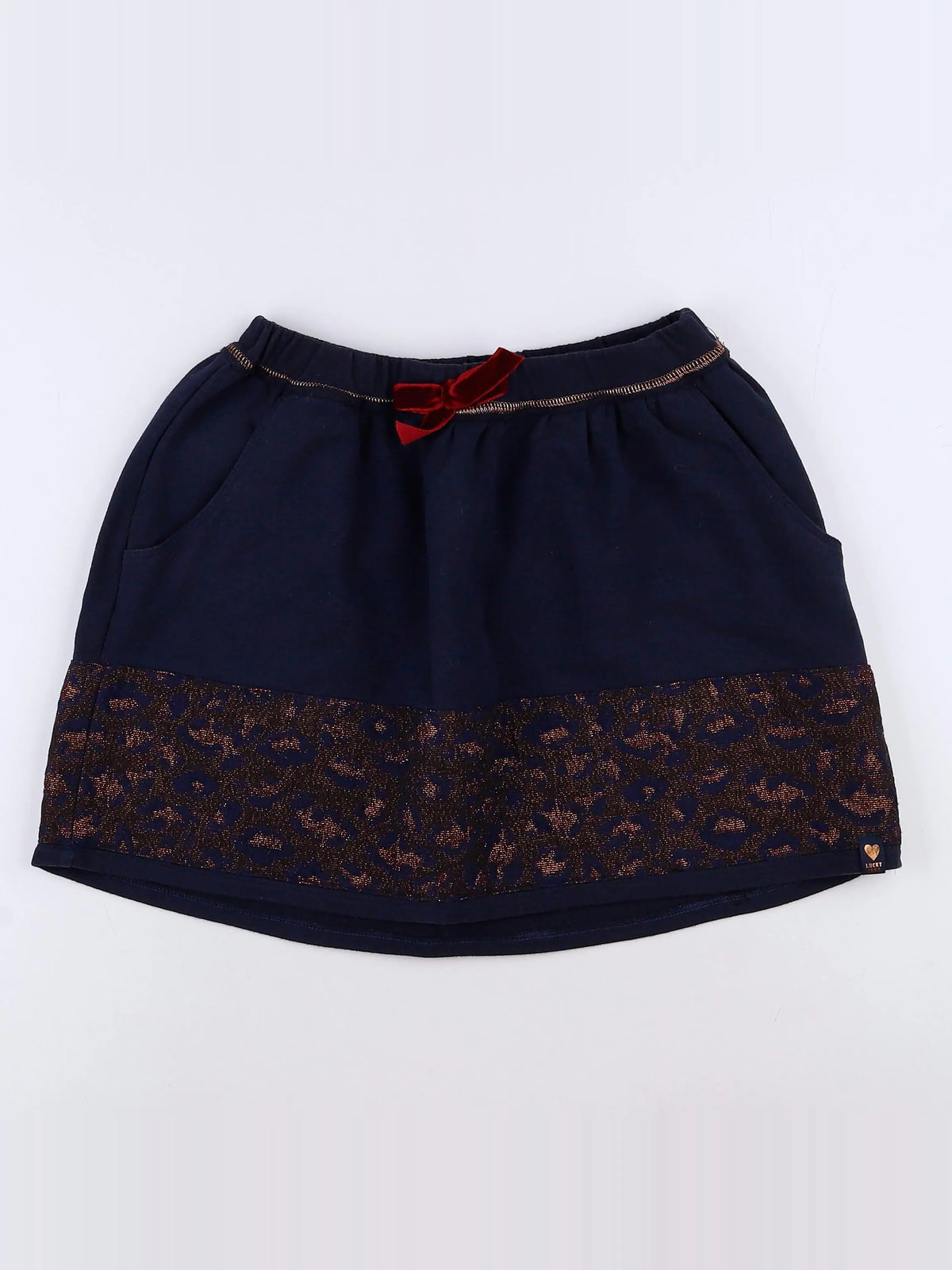 IKKS - jupe bleu, or - 12 ans