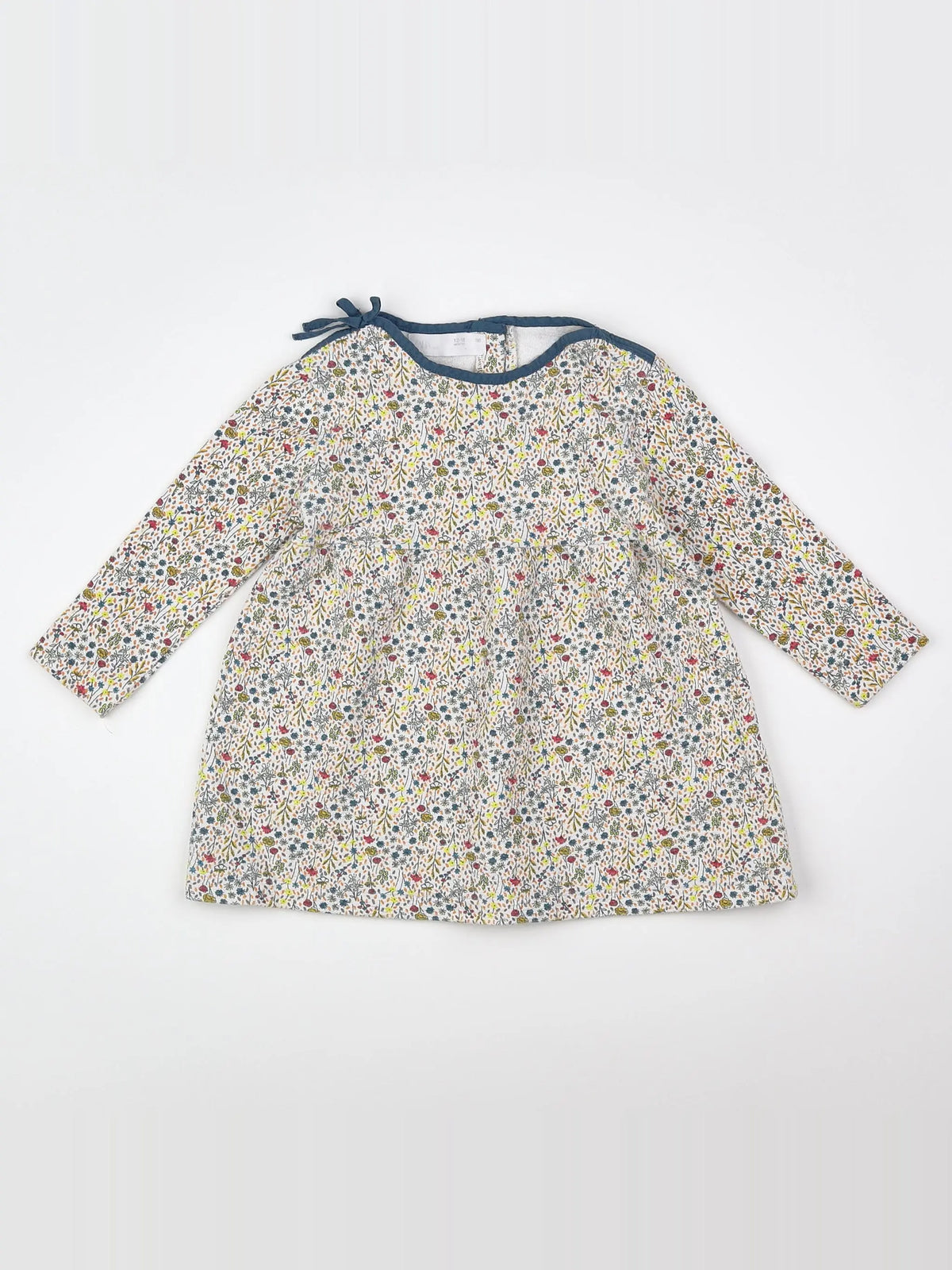 Zara - robe blanc - 12/18 mois