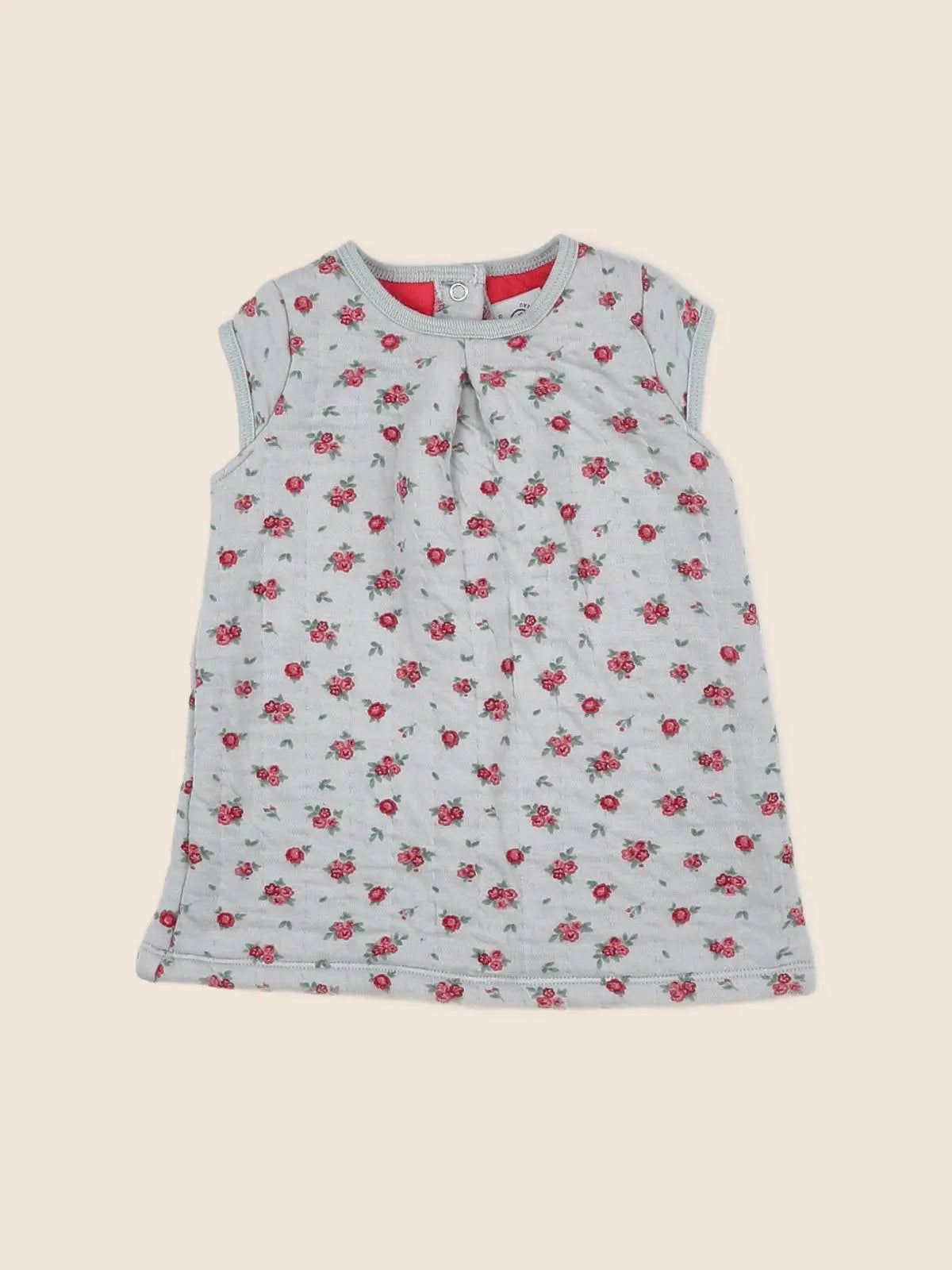 Petit Bateau - robe bleu - 6 mois