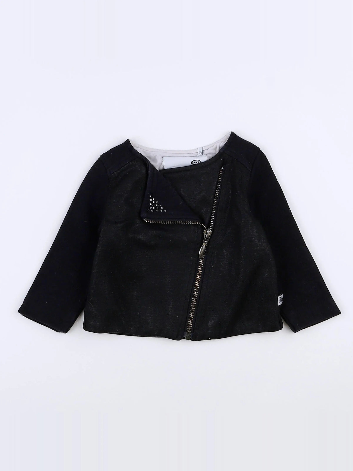 IKKS - veste noir - 12 mois