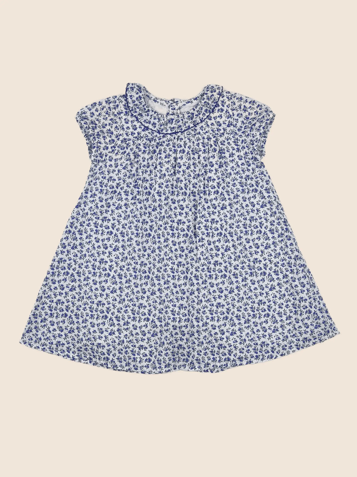 Boutchou - robe bleu - 12 mois