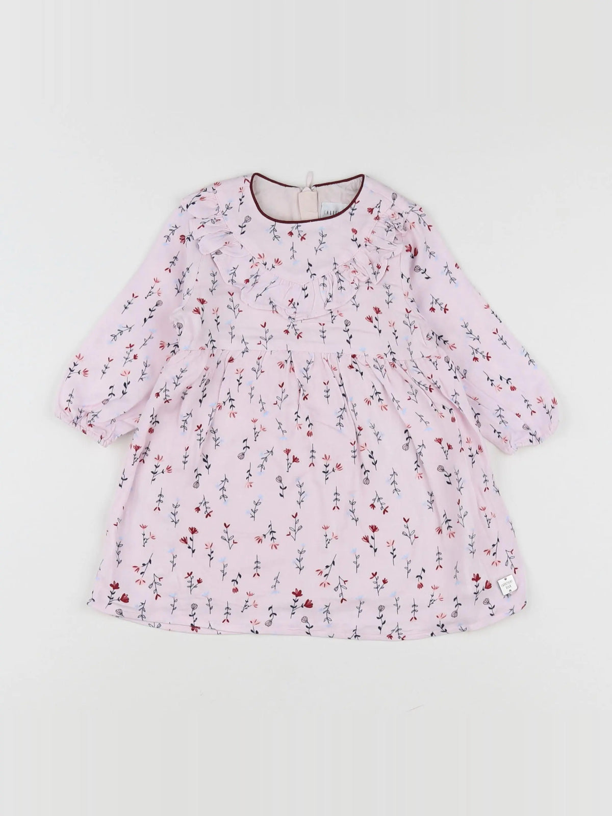 Carrément Beau - robe rose - 9 mois