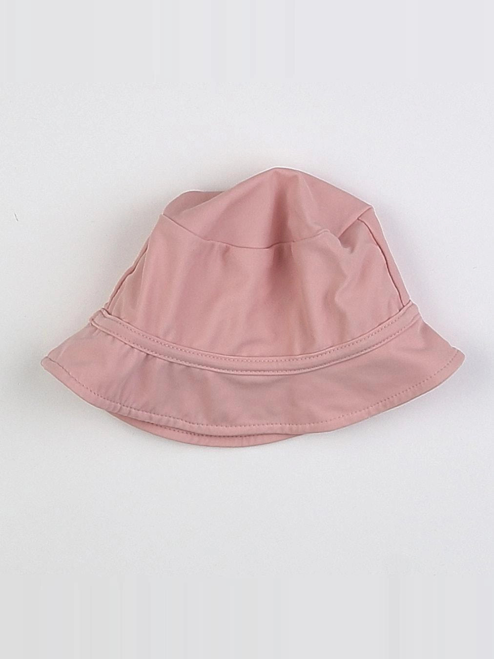Vertbaudet - chapeau de bain rose - 12 mois