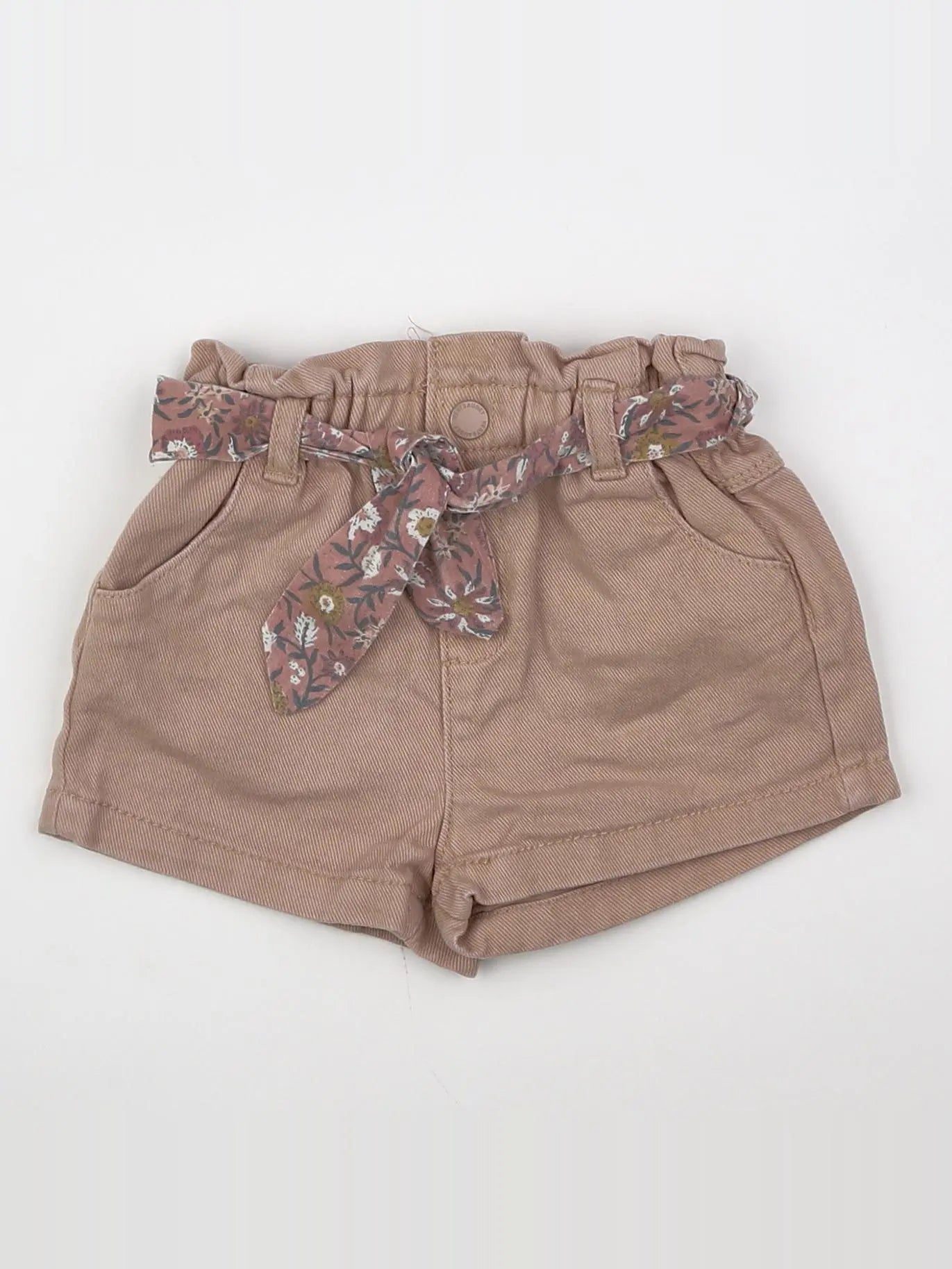 Vertbaudet - short rose - 18 mois